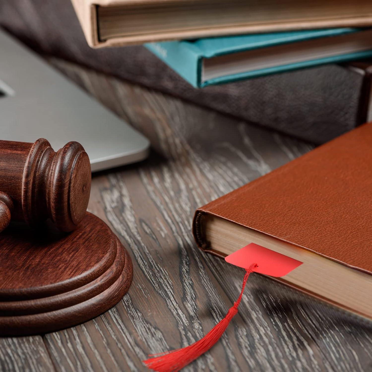 Marcadores de Papel Sinmoe 120 Pcs Coloridos con Borlas 4.8x14 cm