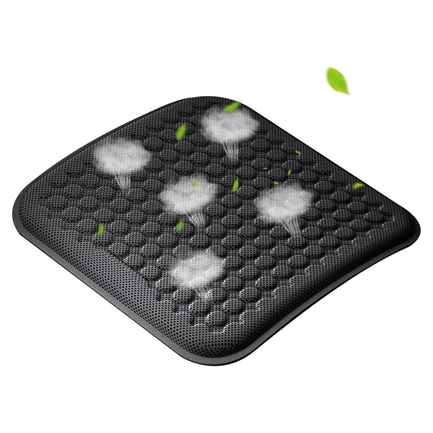 Cojín de Gel Rechale ZG0506 Antideslizante para Silla - Negro