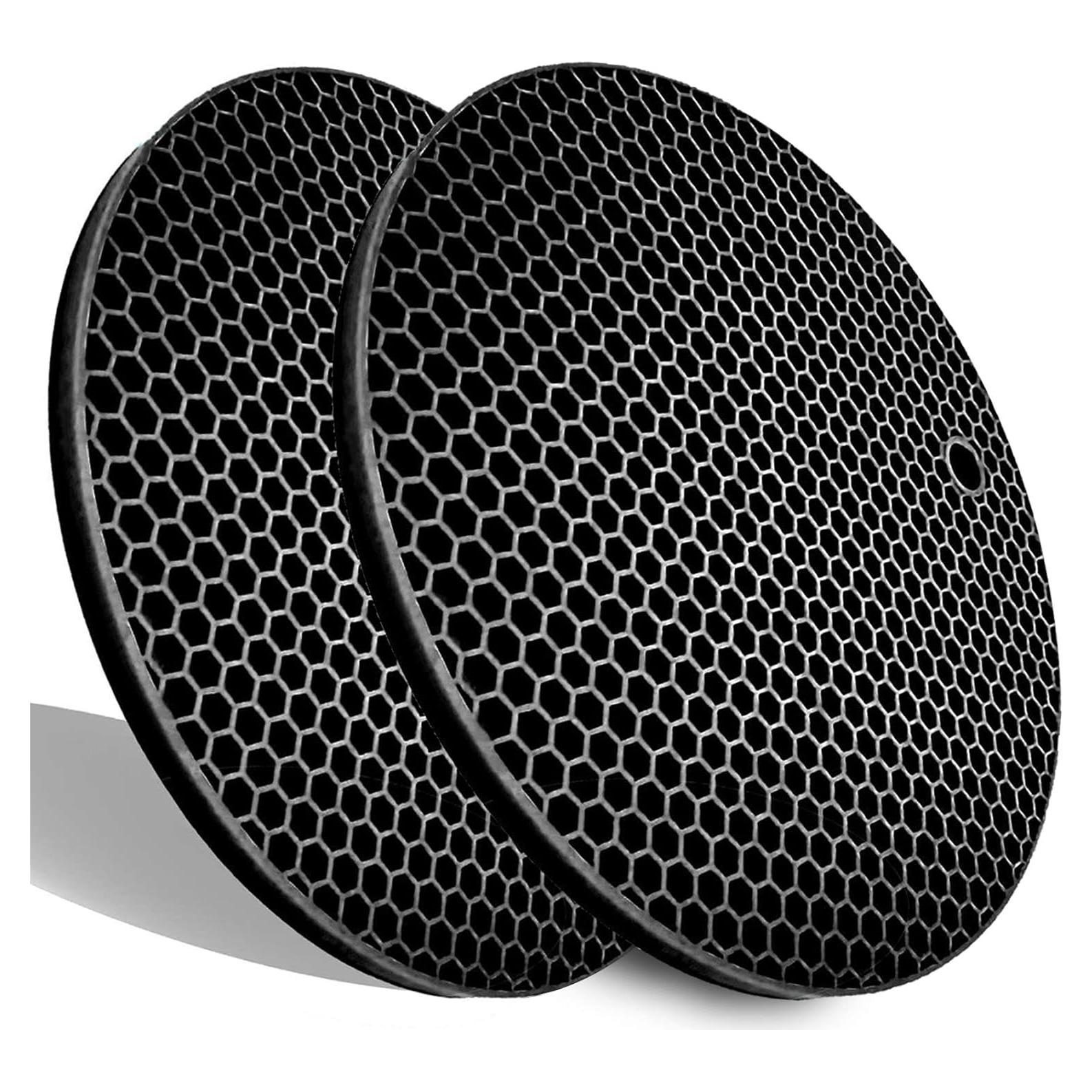 Trivetes de Silicona LogHog 2 Piezas Antideslizantes 17.78cm