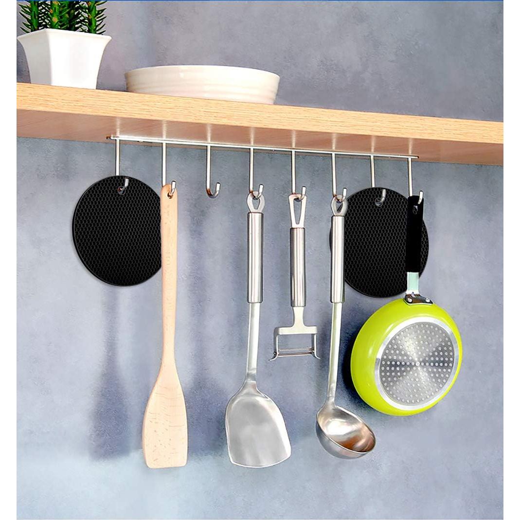 Trivetes de Silicona LogHog 2 Piezas Antideslizantes 17.78cm