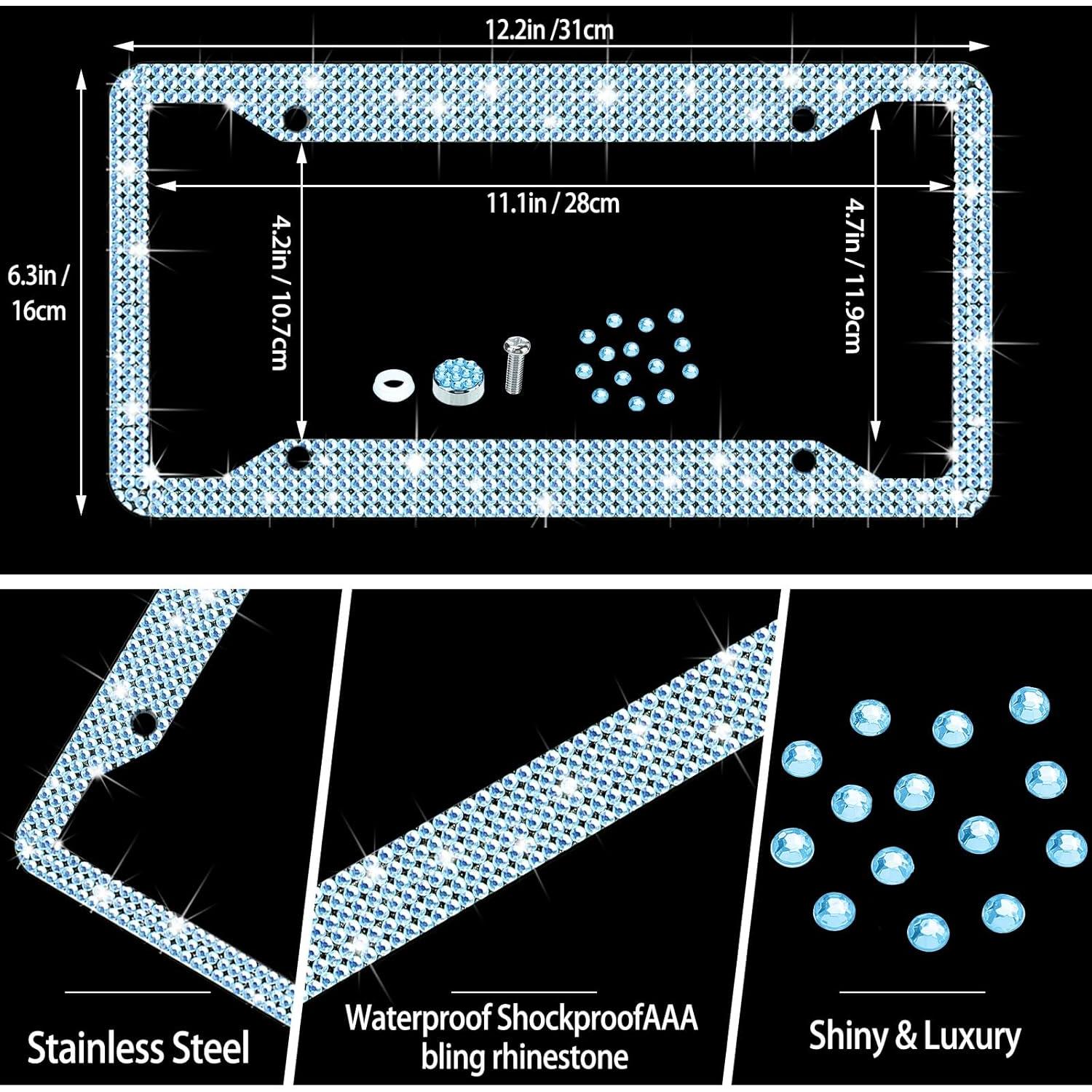Conjunto de Accesorios para Automóvil Tallew 15 Piezas Rosa