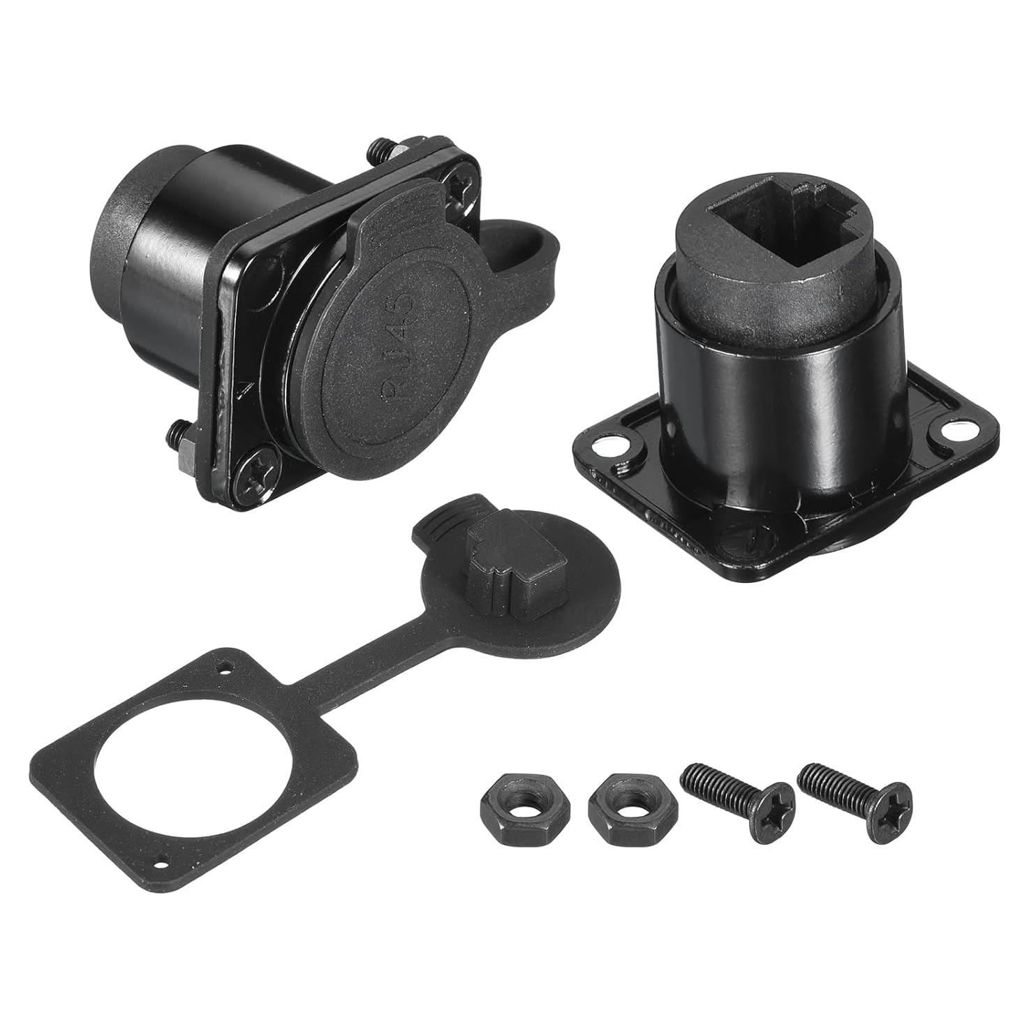 Acoplador RJ45 tipo D MECCANIXITY hembra a hembra CAT6/CAT5E