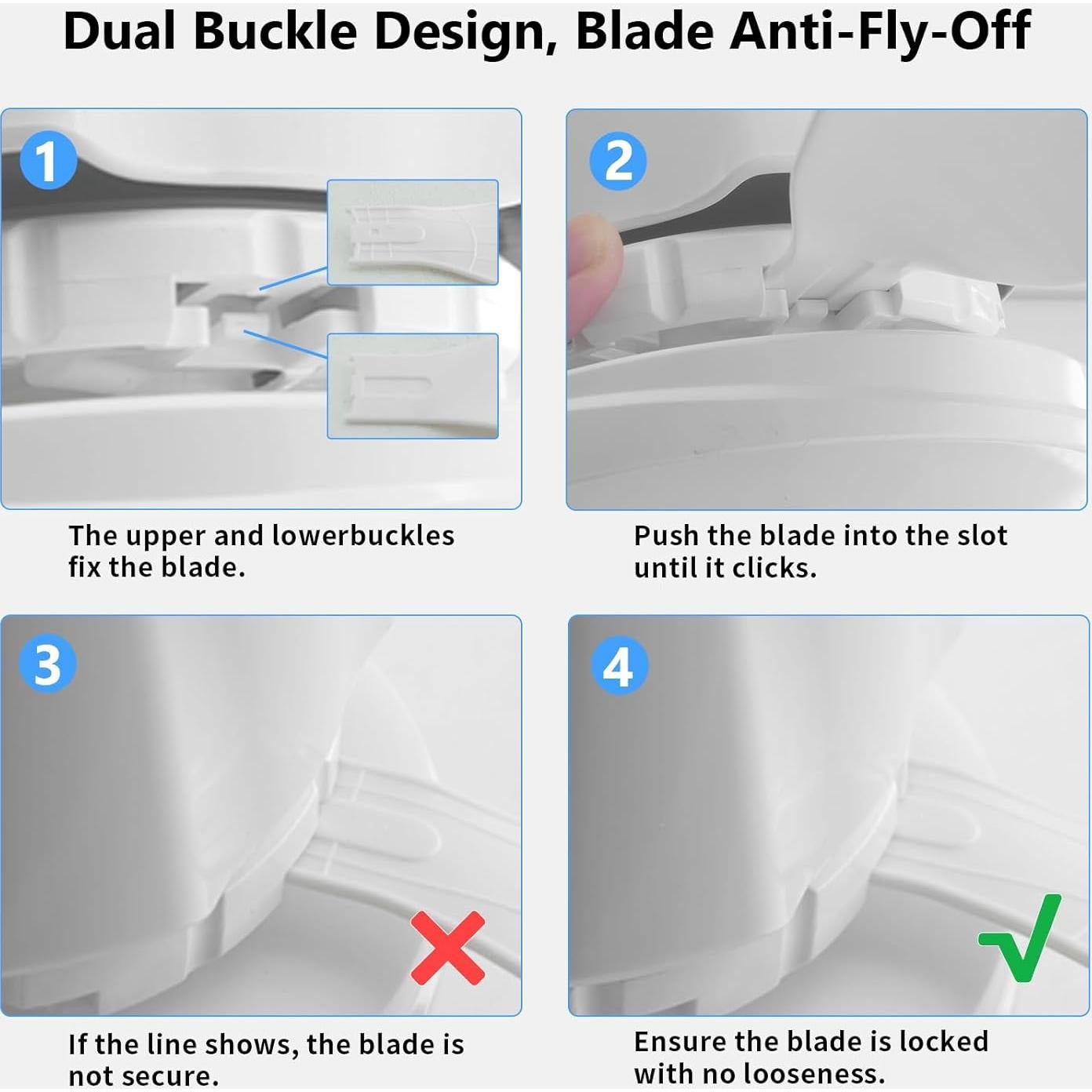 Ventilador de Techo con Luz LED LANMEL 2 en 1 Blanco 40W