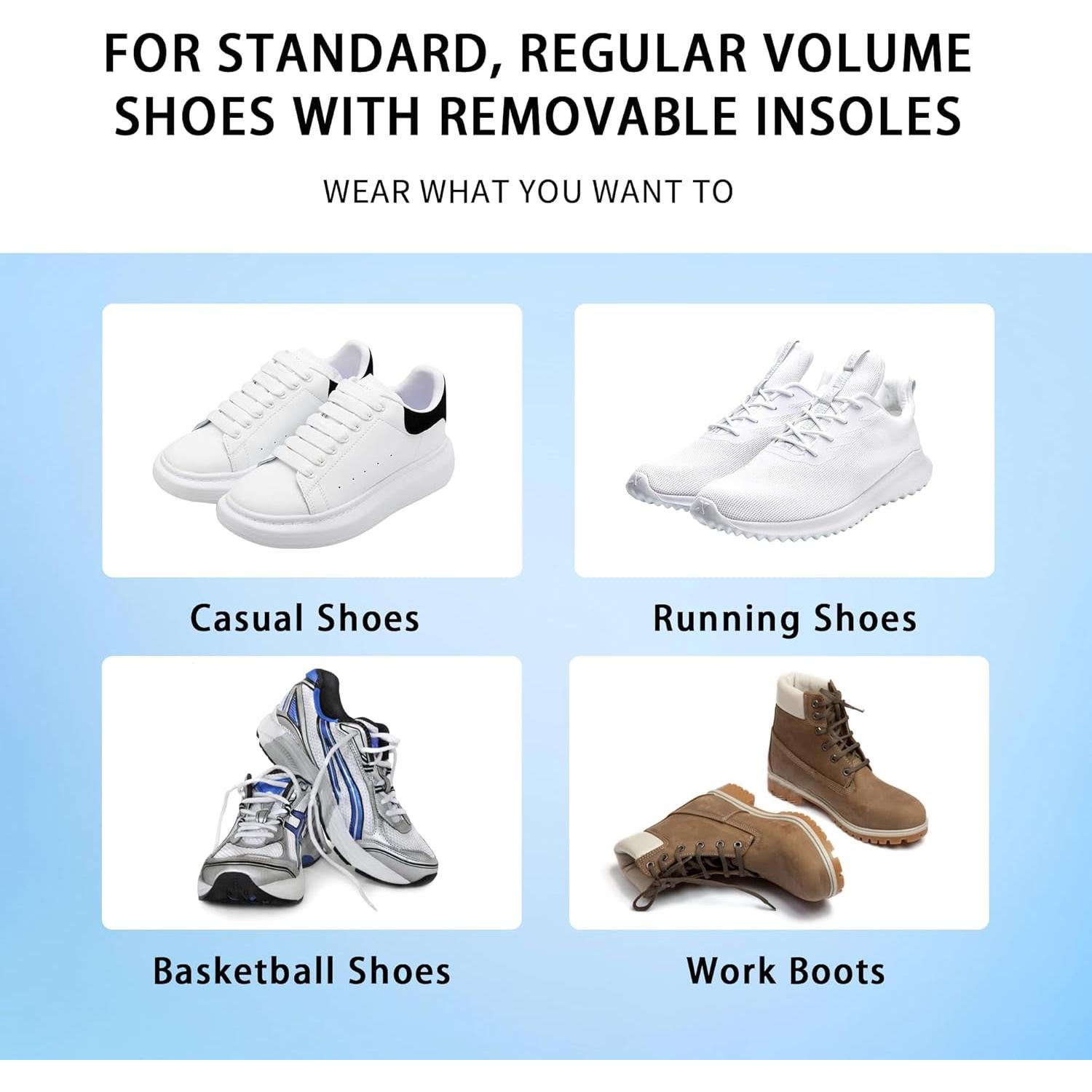 Plantillas Ortopédicas FEELLIFE para Fascitis Plantar - Soporte Arco Alto