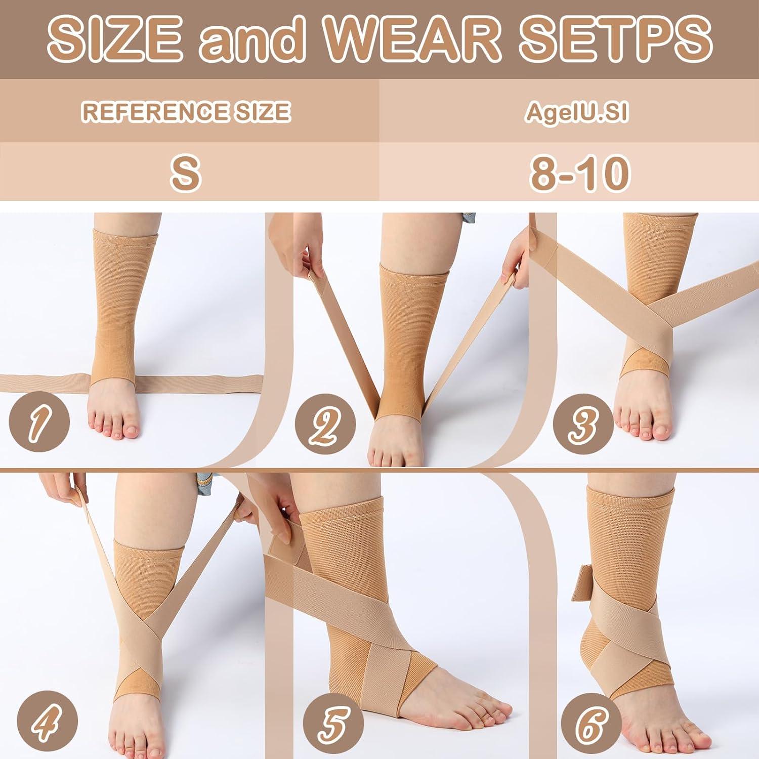 Férula de Tobillo para Niños Tarpop Beige Pequeña Ajustable