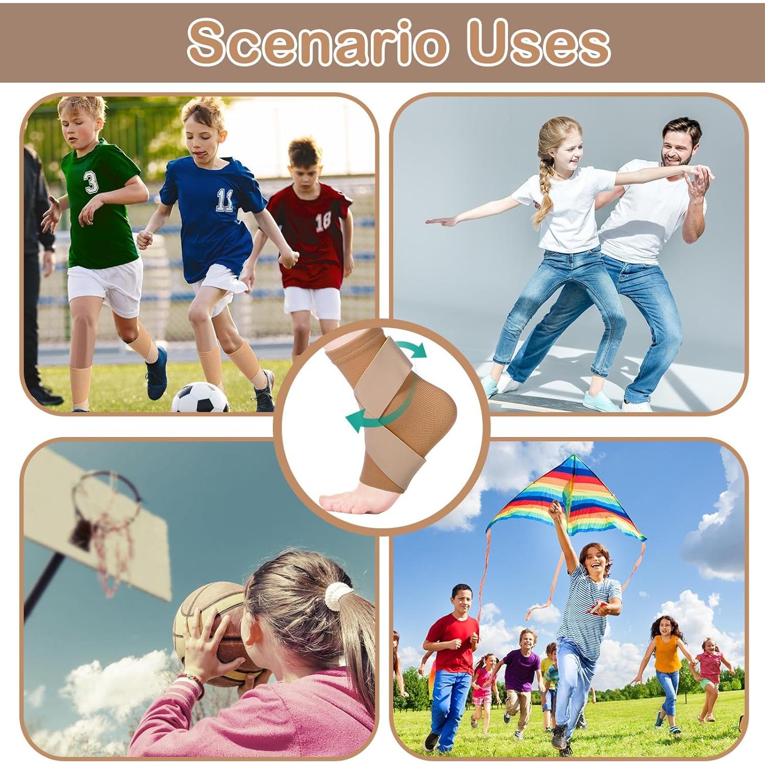 Férula de Tobillo para Niños Tarpop Beige Pequeña Ajustable