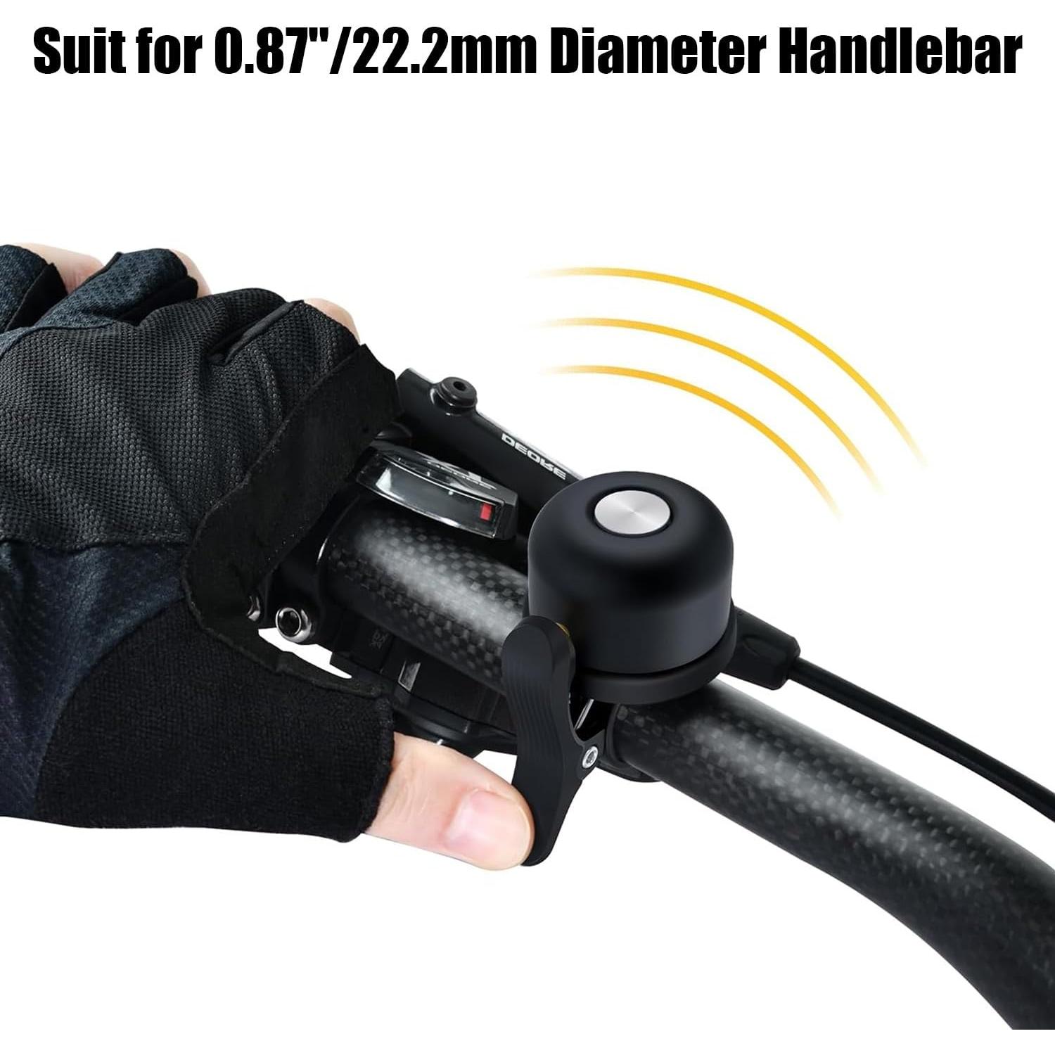 Campana de Bicicleta AaiLucky con Holder para AirTag 22.2mm