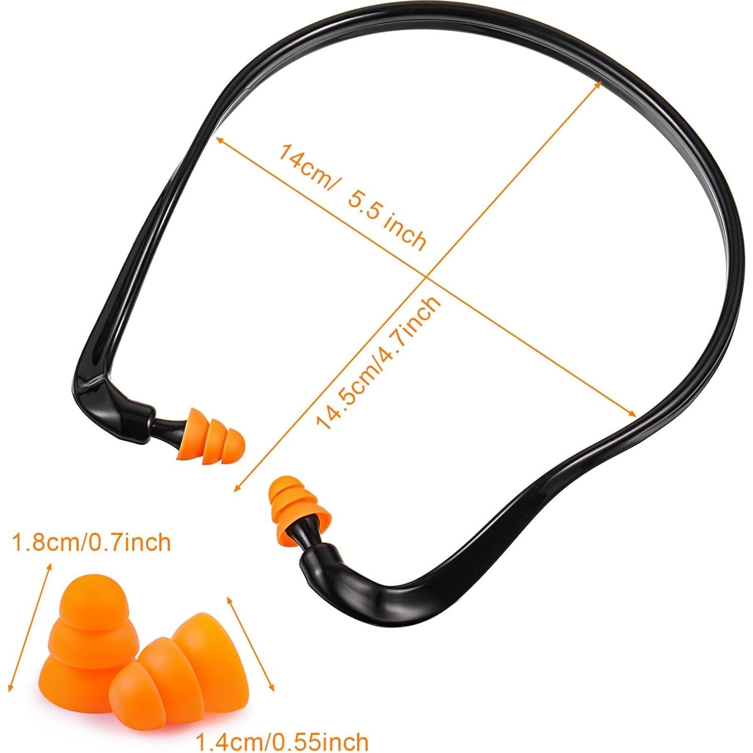 Tapones para Oídos con Banda Sumind - 24 Piezas Silicona