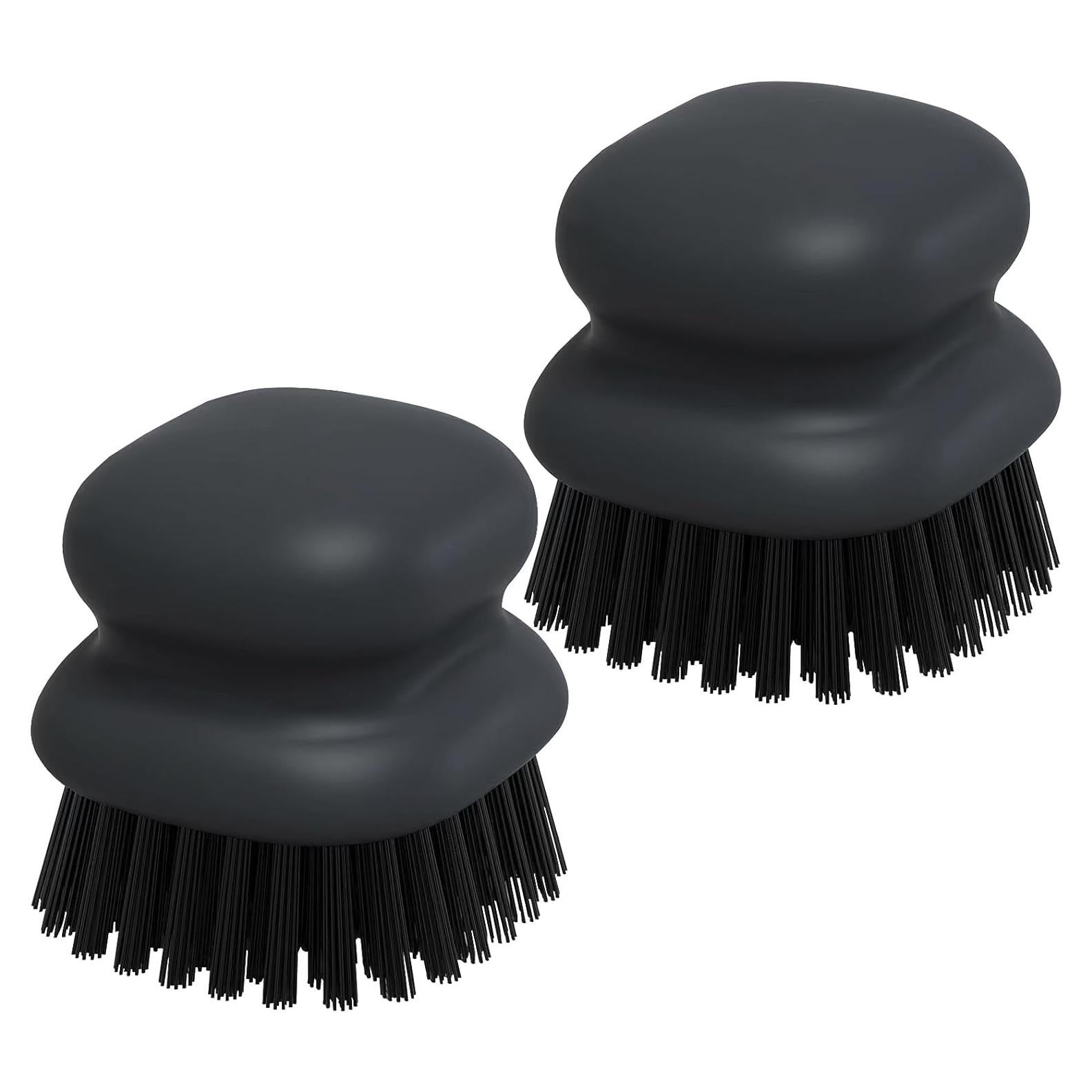 Cepillo de Fregar MUUBOOX 2 Pack Negro Ergonómico para Cocina