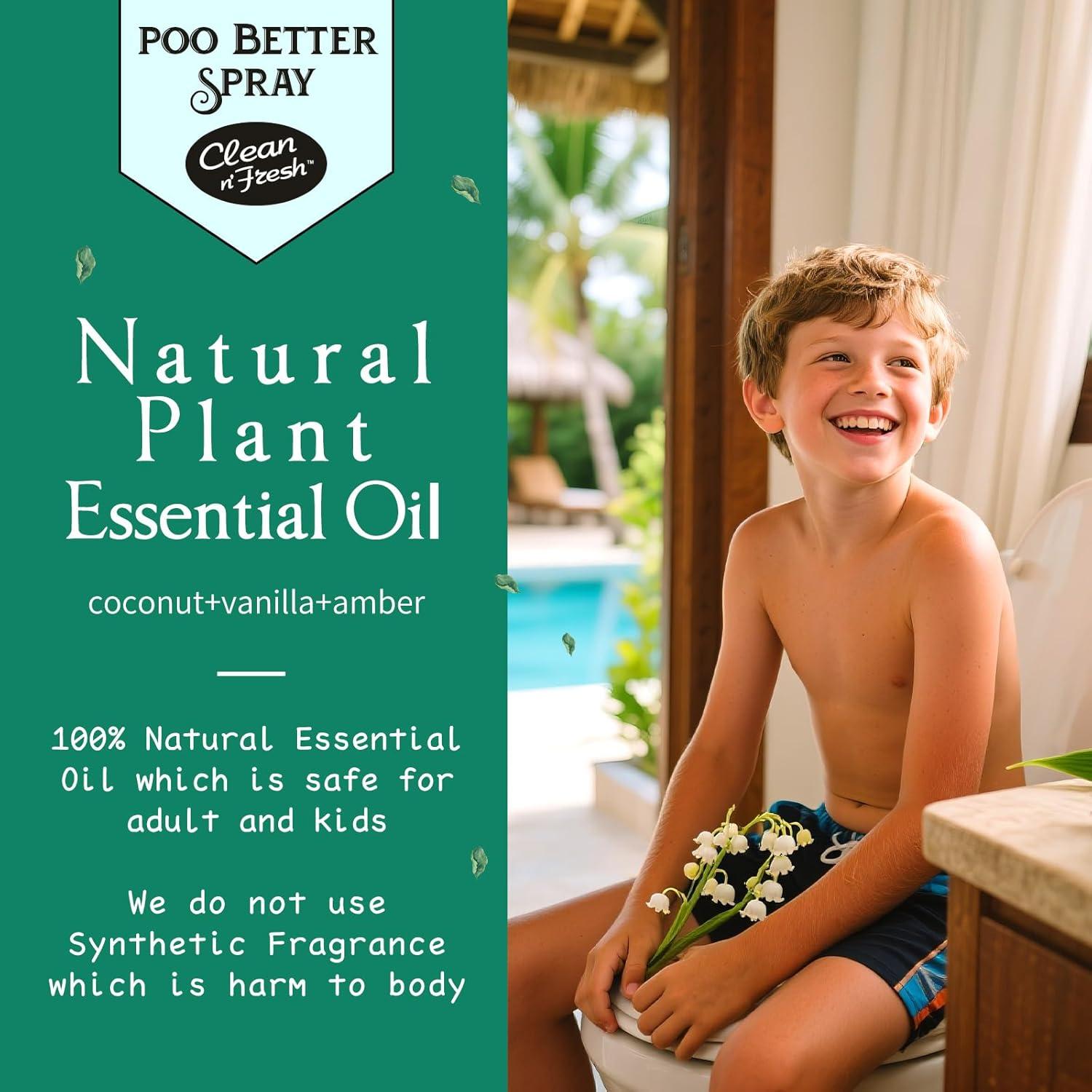 Spray Ambientador de Inodoro Clean-n-Fresh Coco 200ml