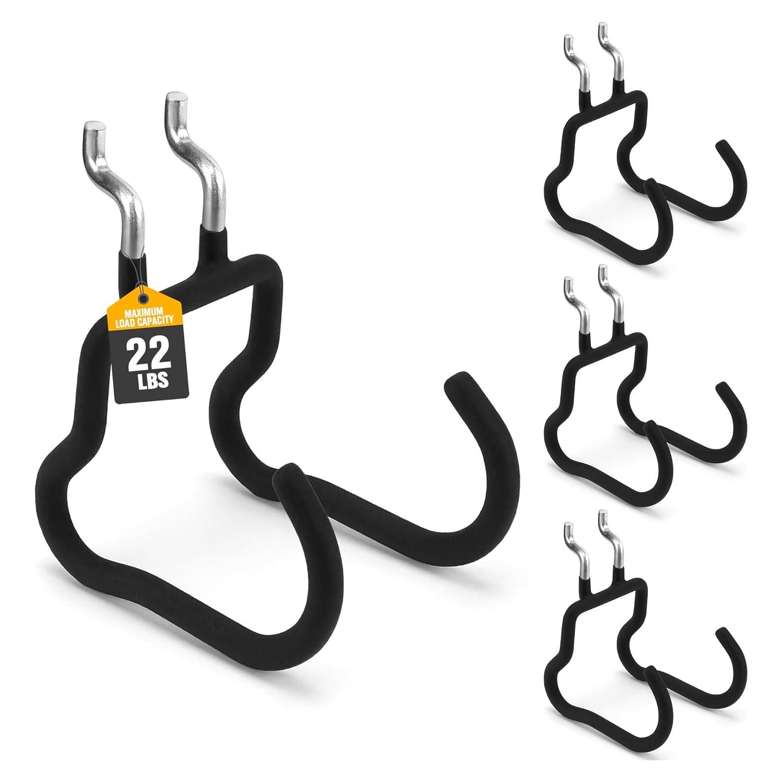 Ganchos Curvados para Tablero Perforado ELEAD - 4 Piezas, 9.98 kg