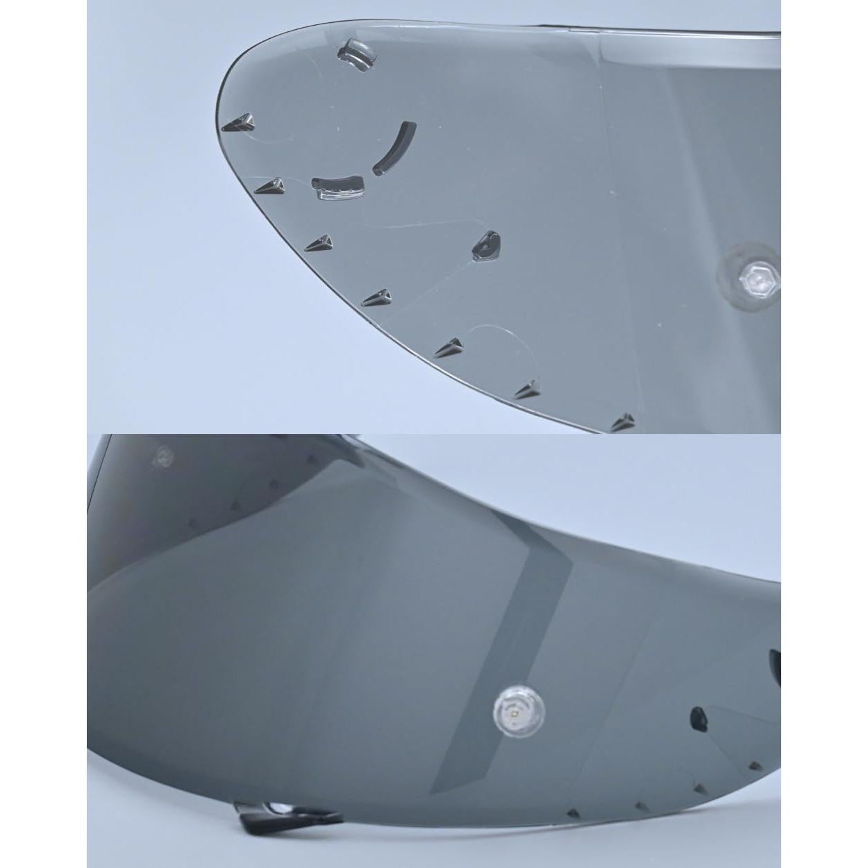 Visera Universal Logto CWR-F1 para Casco Motocicleta Azul