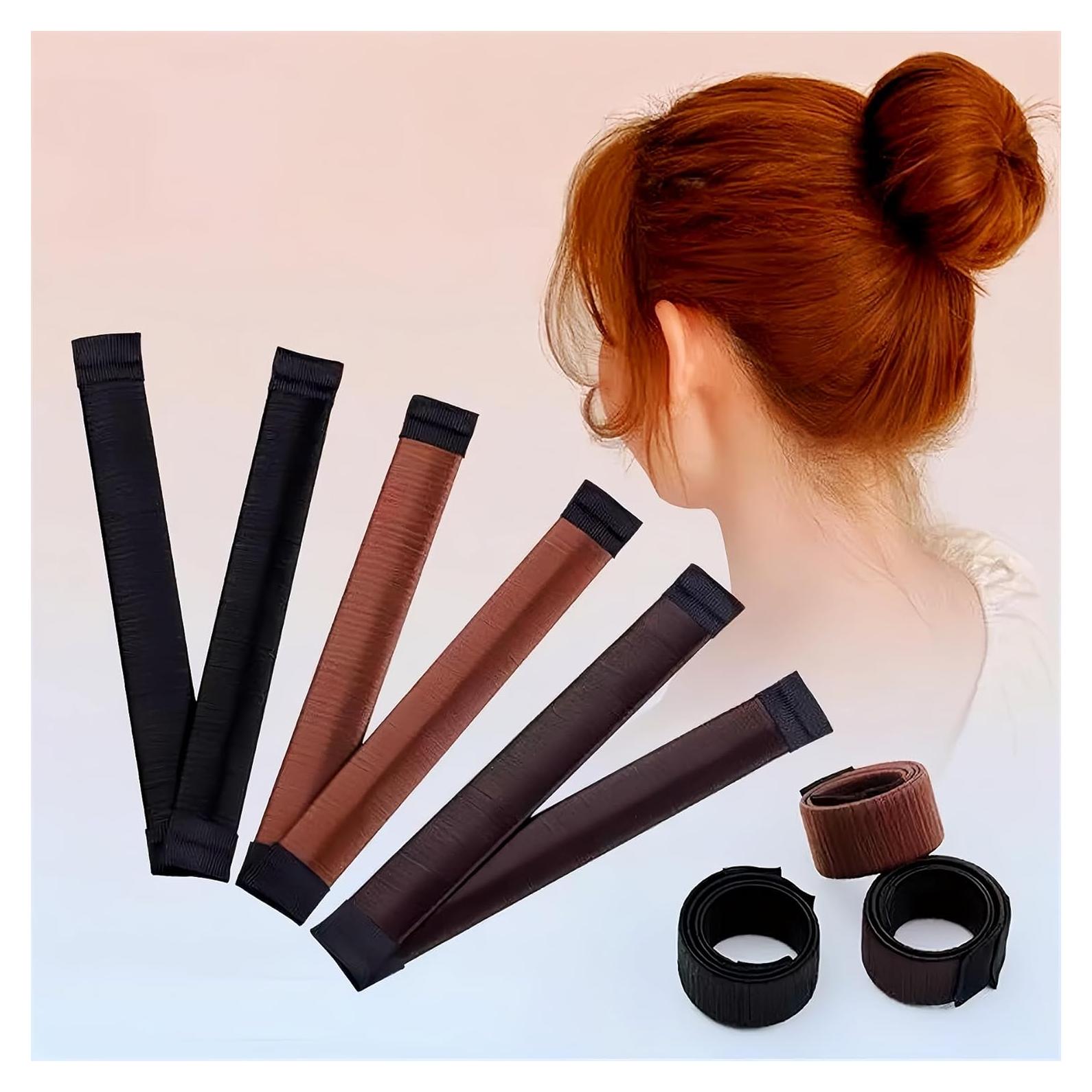 Juego de 2 Fabricantes de Moño para Cabello JINDIN - Marrón