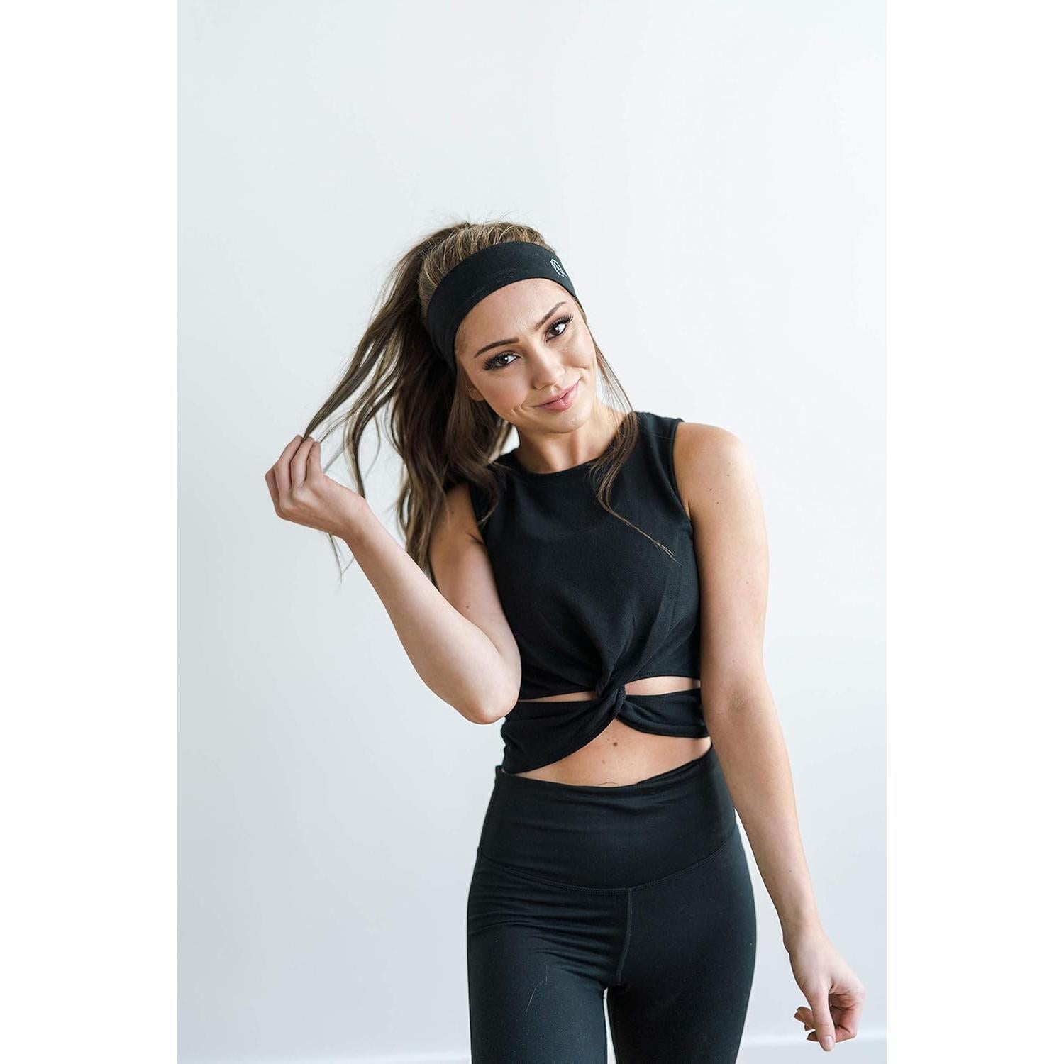 Banda Ancha Antideslizante Maven Thread 2" para Mujeres - Negro