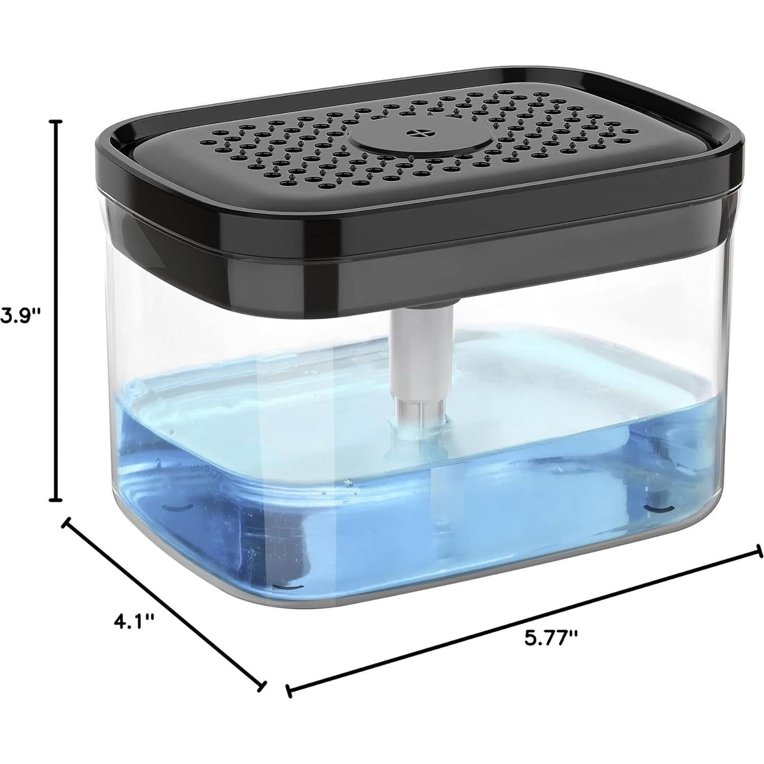 Dispensador de Jabón MR.SIGA 900 ml con Soporte para Esponjas