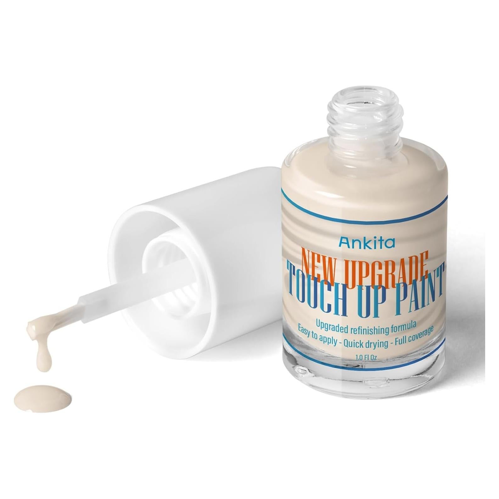 Pintura de Reparación para Fregaderos y Electrodomésticos Ankita 29.57ml Blanco Antiguo