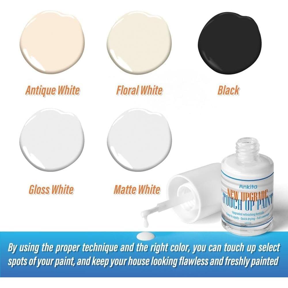 Pintura de Reparación para Fregaderos y Electrodomésticos Ankita 29.57ml Blanco Antiguo