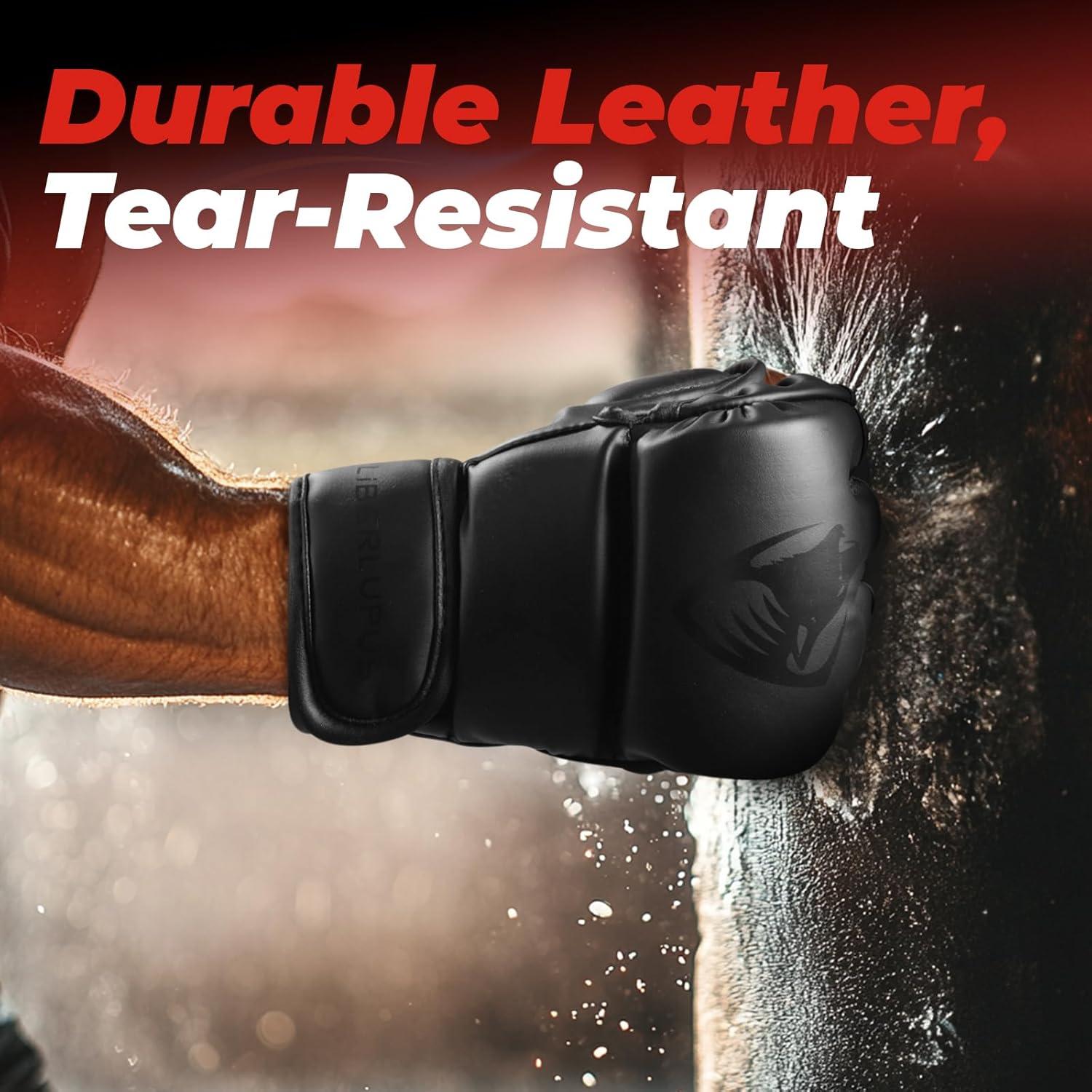 Guantes MMA LIBERLUPUS LBA2-SM-B-0328 para Sparring