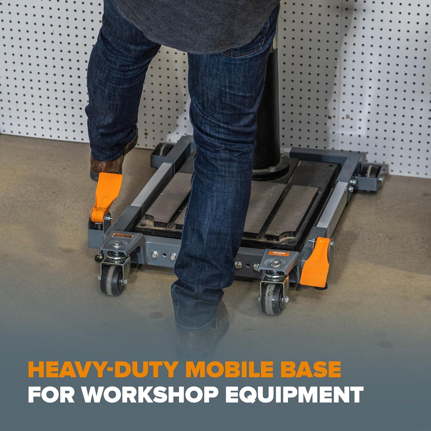 Base Móvil Bora Portamate PM-3500 - Alta Resistencia 680 kg