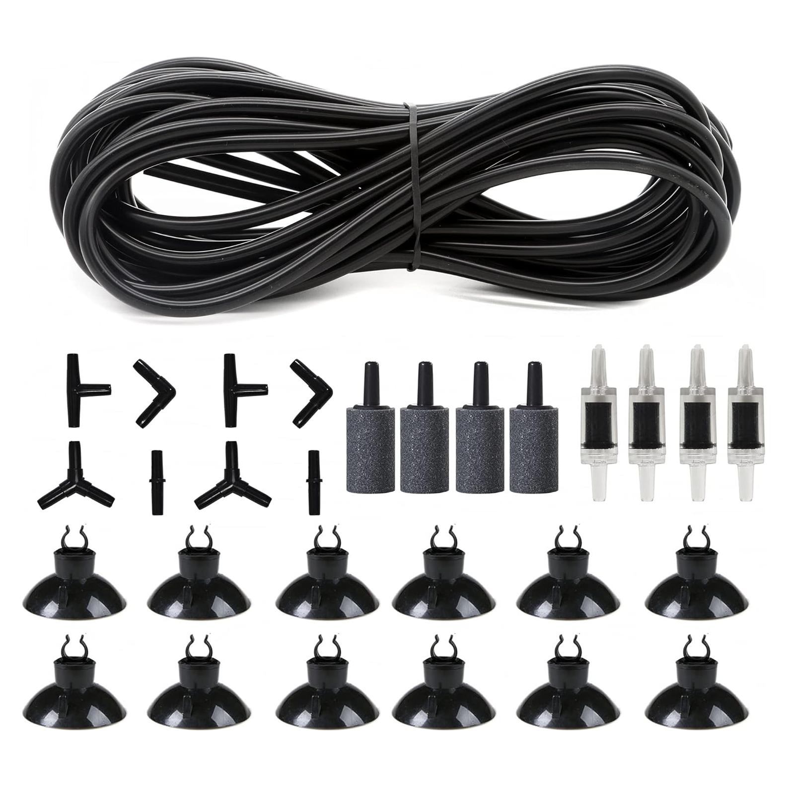 Tubo de Silicona 7.62m ALEGI 4.76mm para Acuarios y Hidroponía