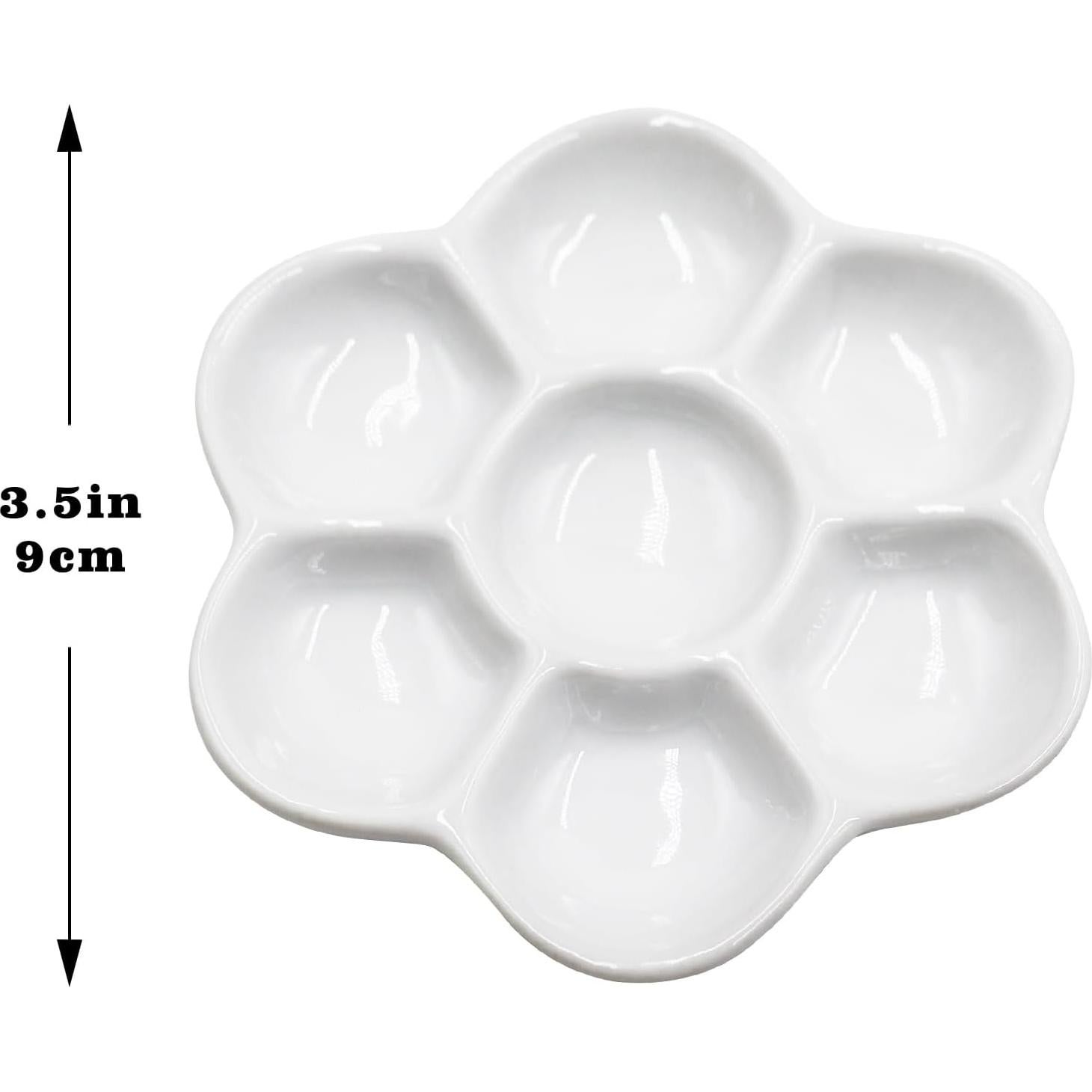 Paquete de 3 tazones de cerámica para cangrejos ermitaños 9 cm