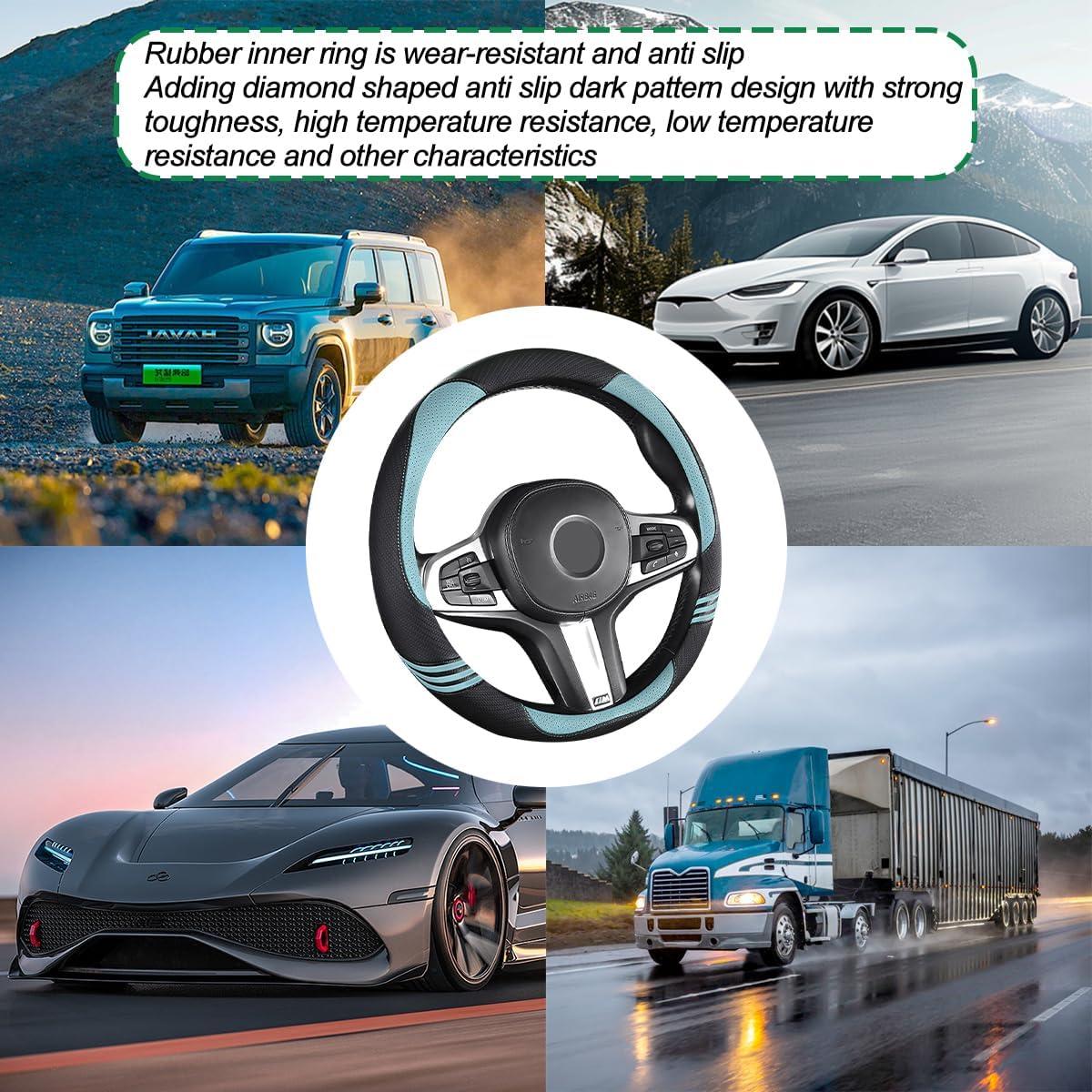 Cubierta de Volante Mandark 15" Antideslizante Verde