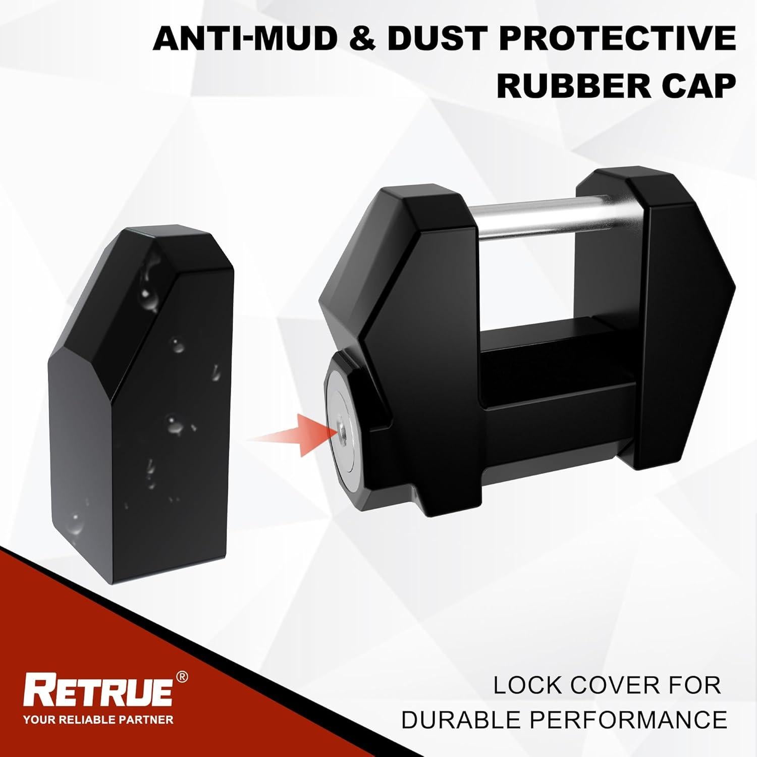 Cerradura de Acoplamiento de Remolque RETRUE Cyberlock 30.48 mm