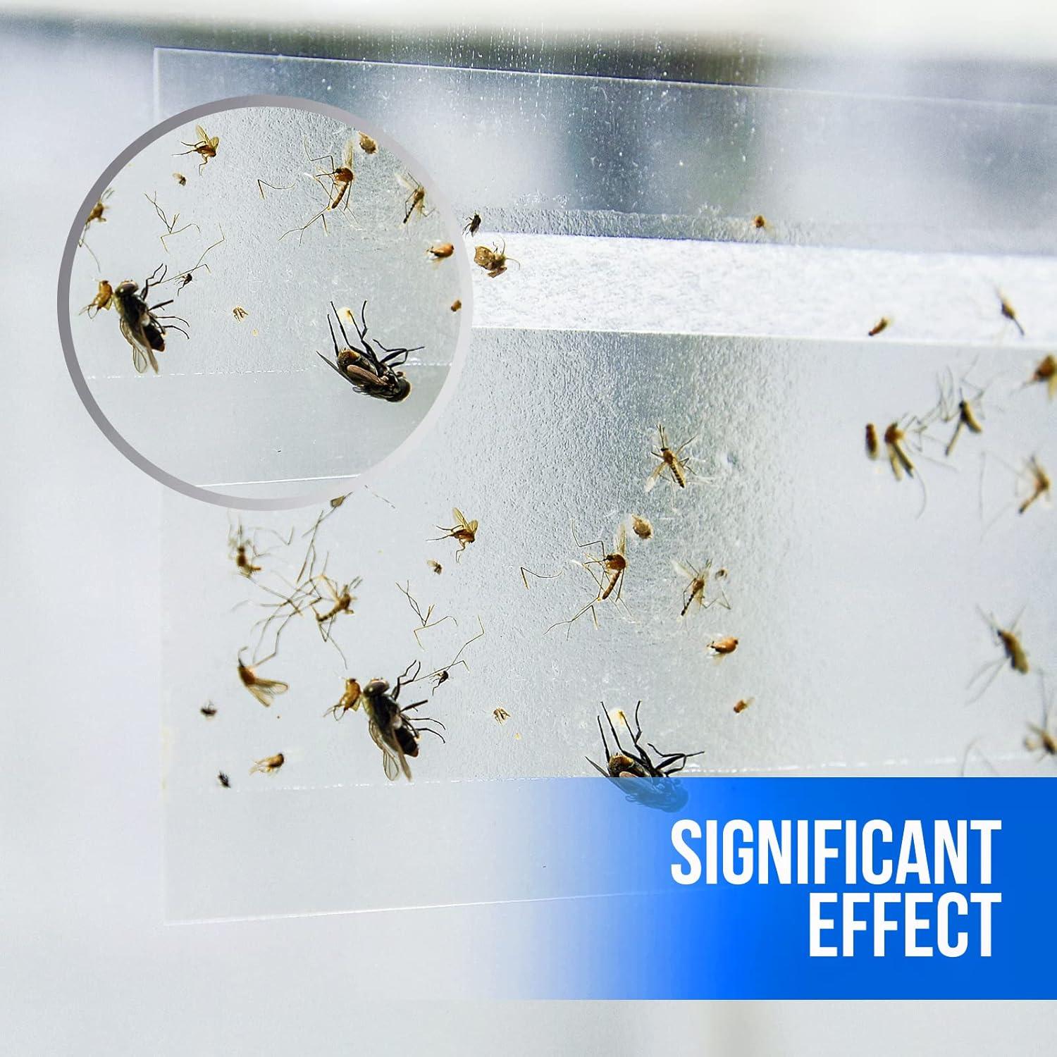 Trampas Adhesivas para Moscas Garsum - 12 Piezas Ecológicas