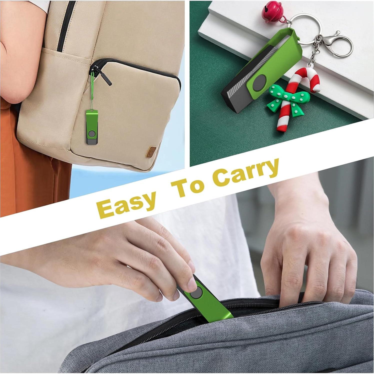 Pendrive USB 2.0 AGECASH 128MB 20 Pack Verde Giratorio