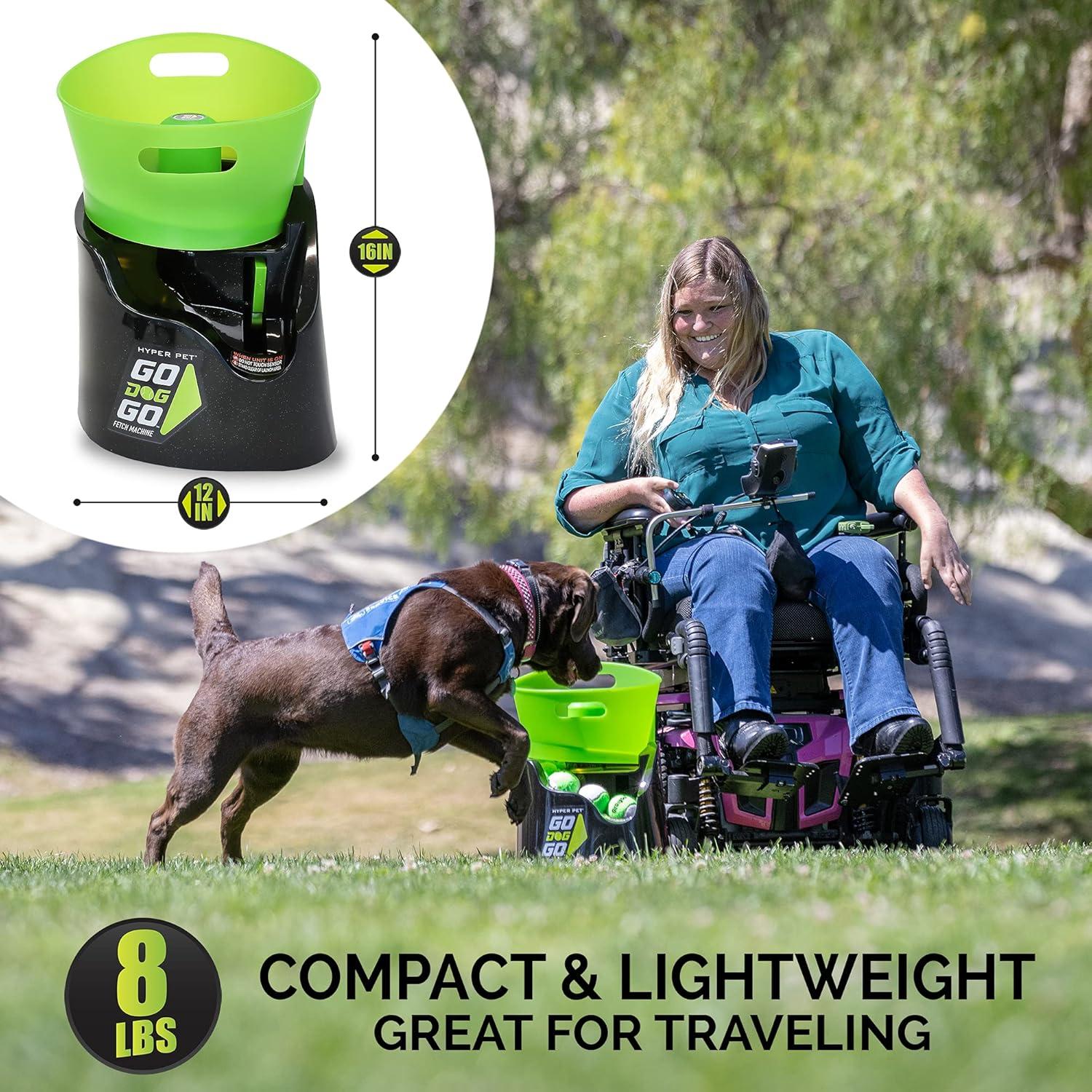 Lanzador Automático de Pelotas GoDogGo para Perros 2.5"