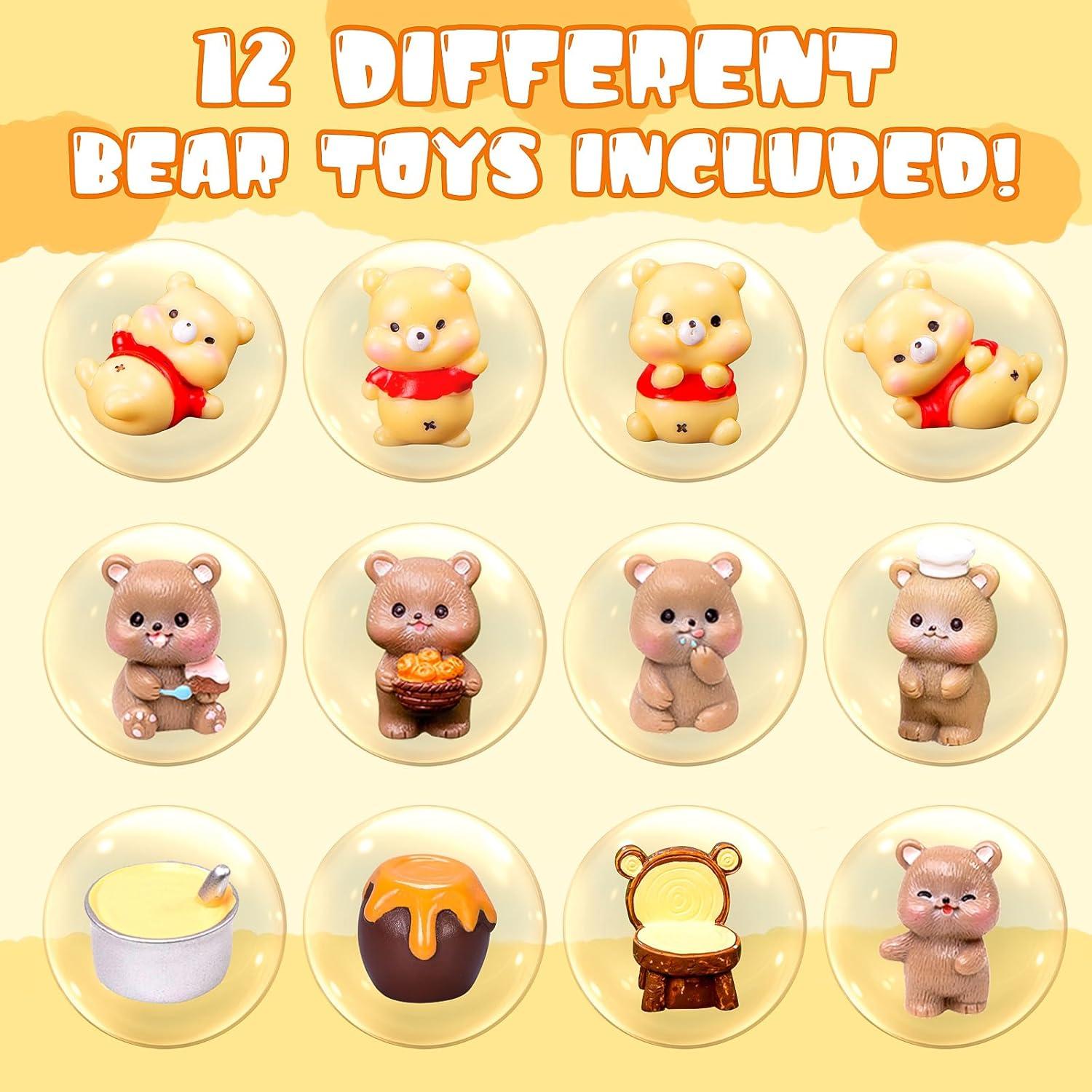 Set de 12 Bombas de Baño Orgánicas HAPGFS con Juguetes Sorpresa