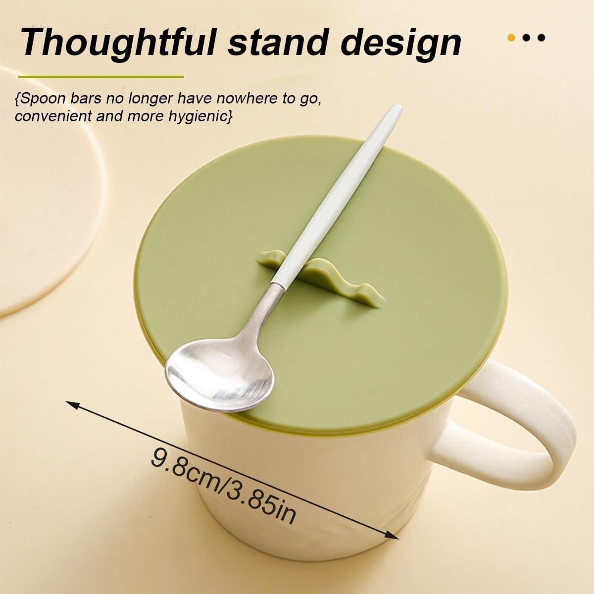 Tapa de Silicona Hermética QUANEISHA para Tazas - 6 Piezas