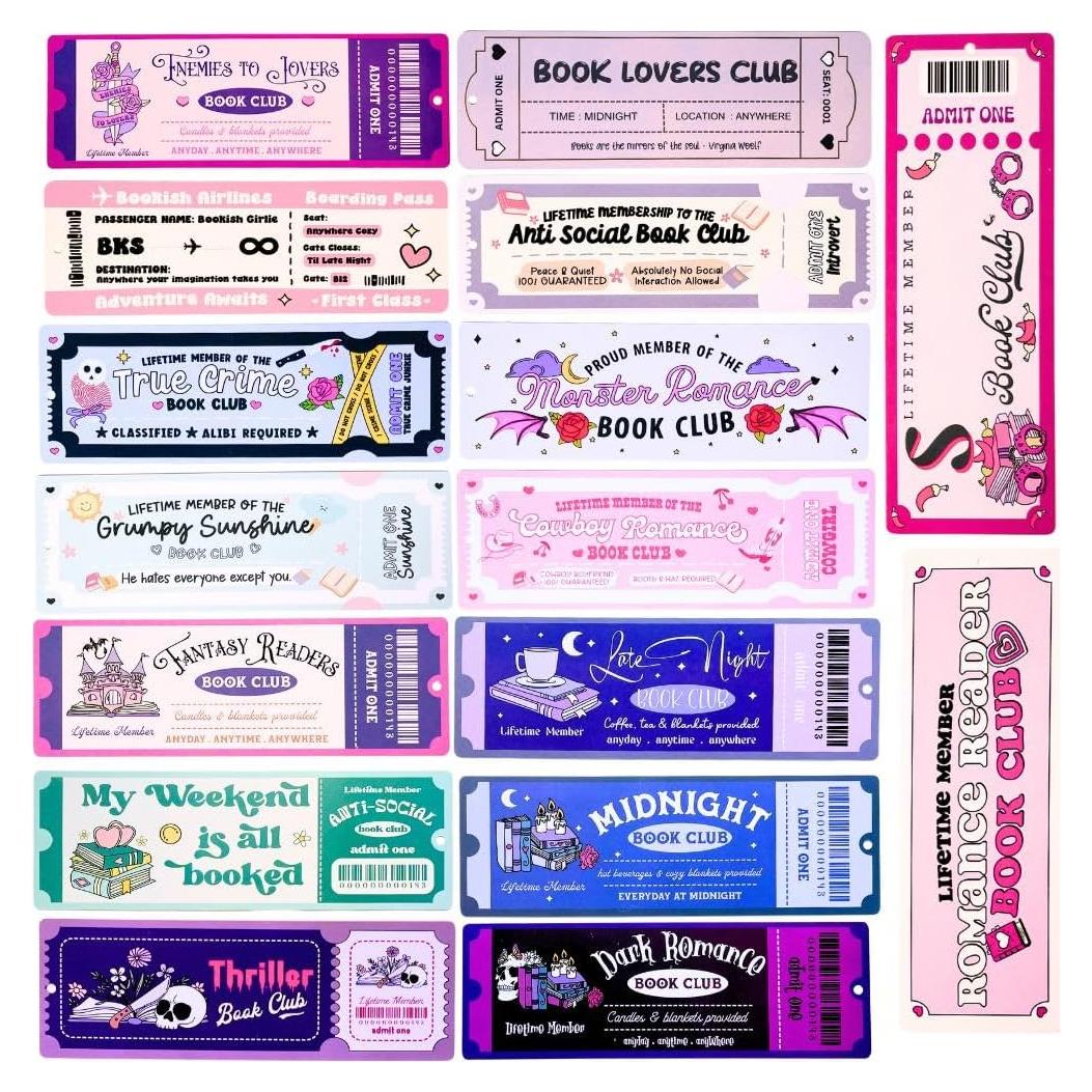 Conjunto de 16 Marcadores Divertidos YJ PREMIUMS Multicolor