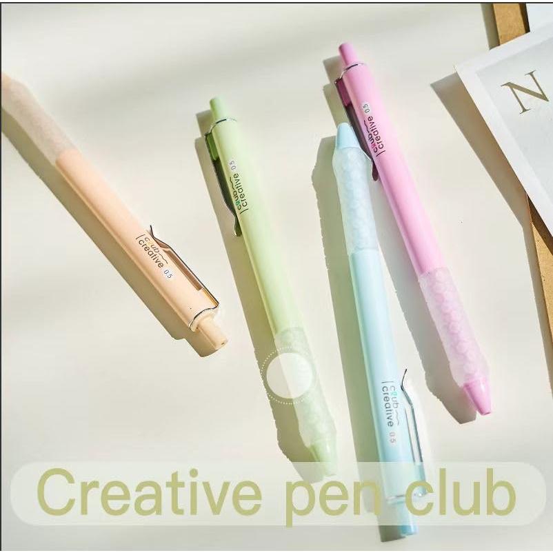 Set de 12 Bolígrafos de Gel LuminoMei 0.5mm Tinta Negra