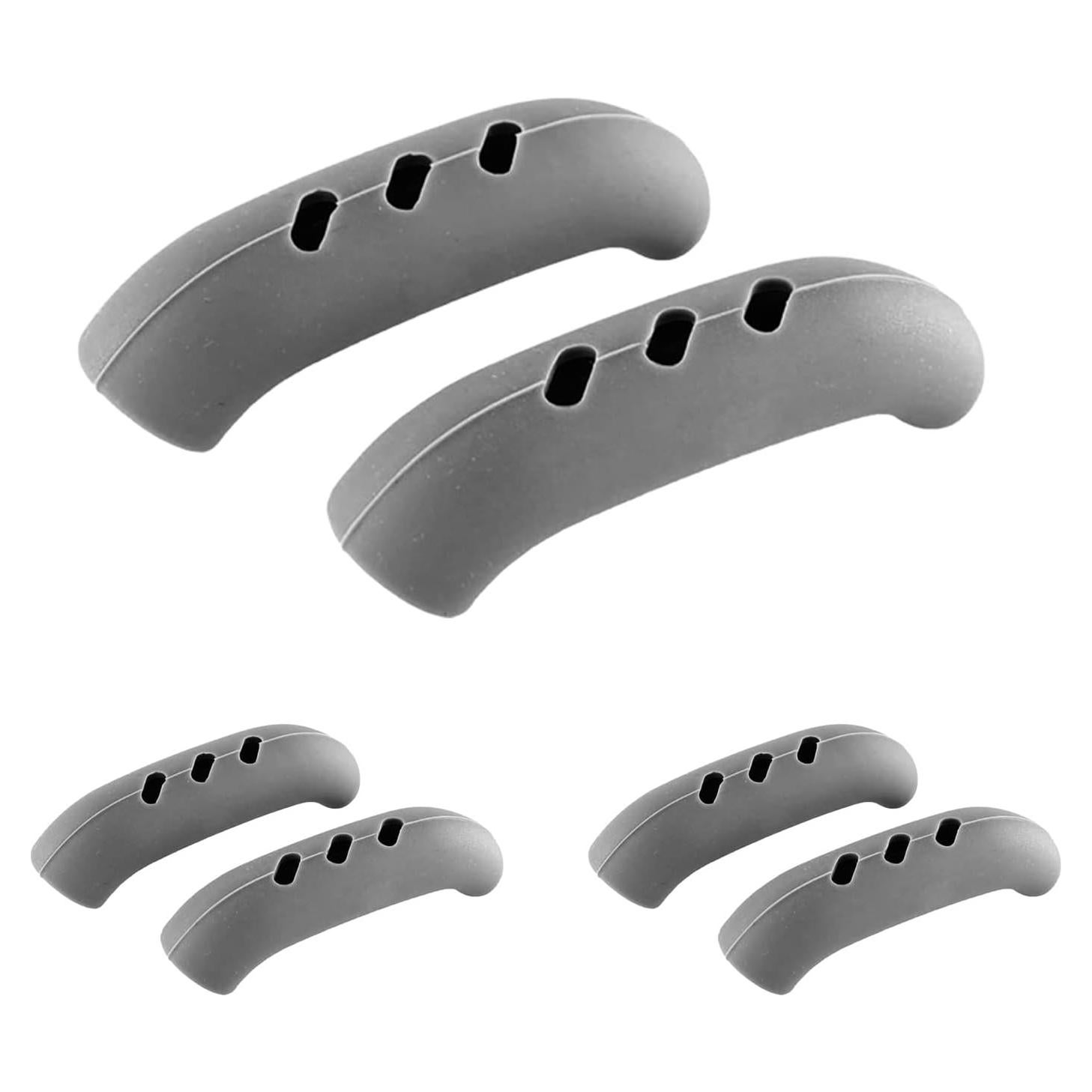 6 Cubiertas de Mango de Silicona UAIAGM Resistentes al Calor