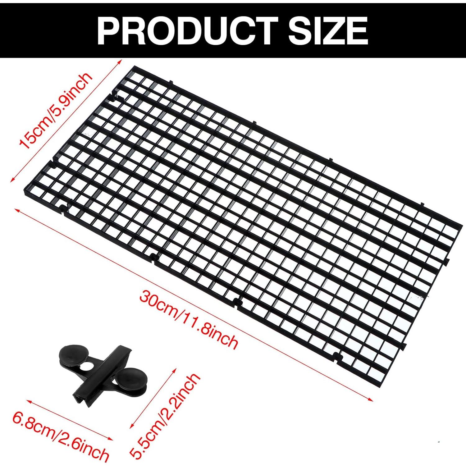 Divisores de Pecera 18 Pcs Layashala con Clips de Succión