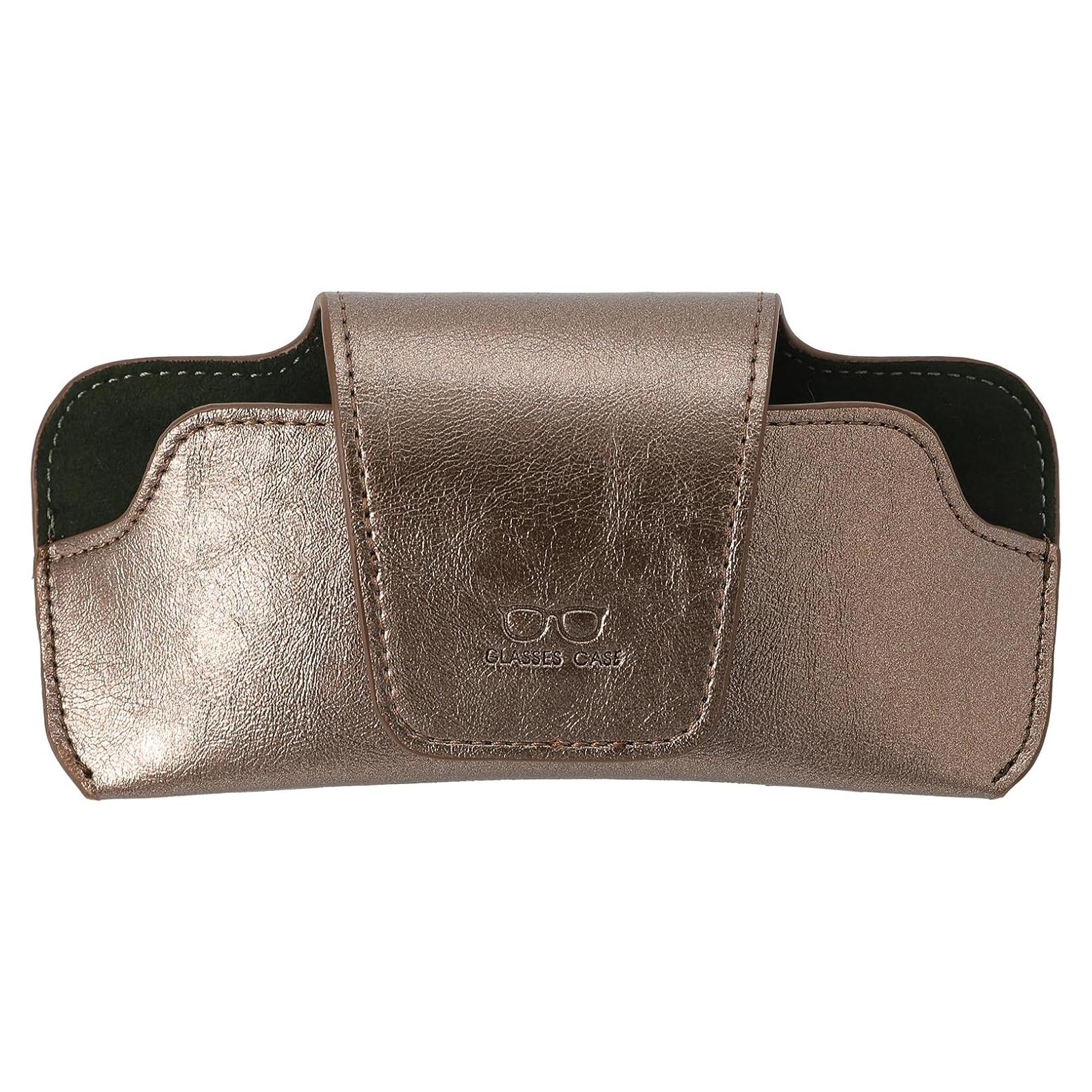 Soporte de Gafas de Sol URIZZD para Visera de Coche Cuero