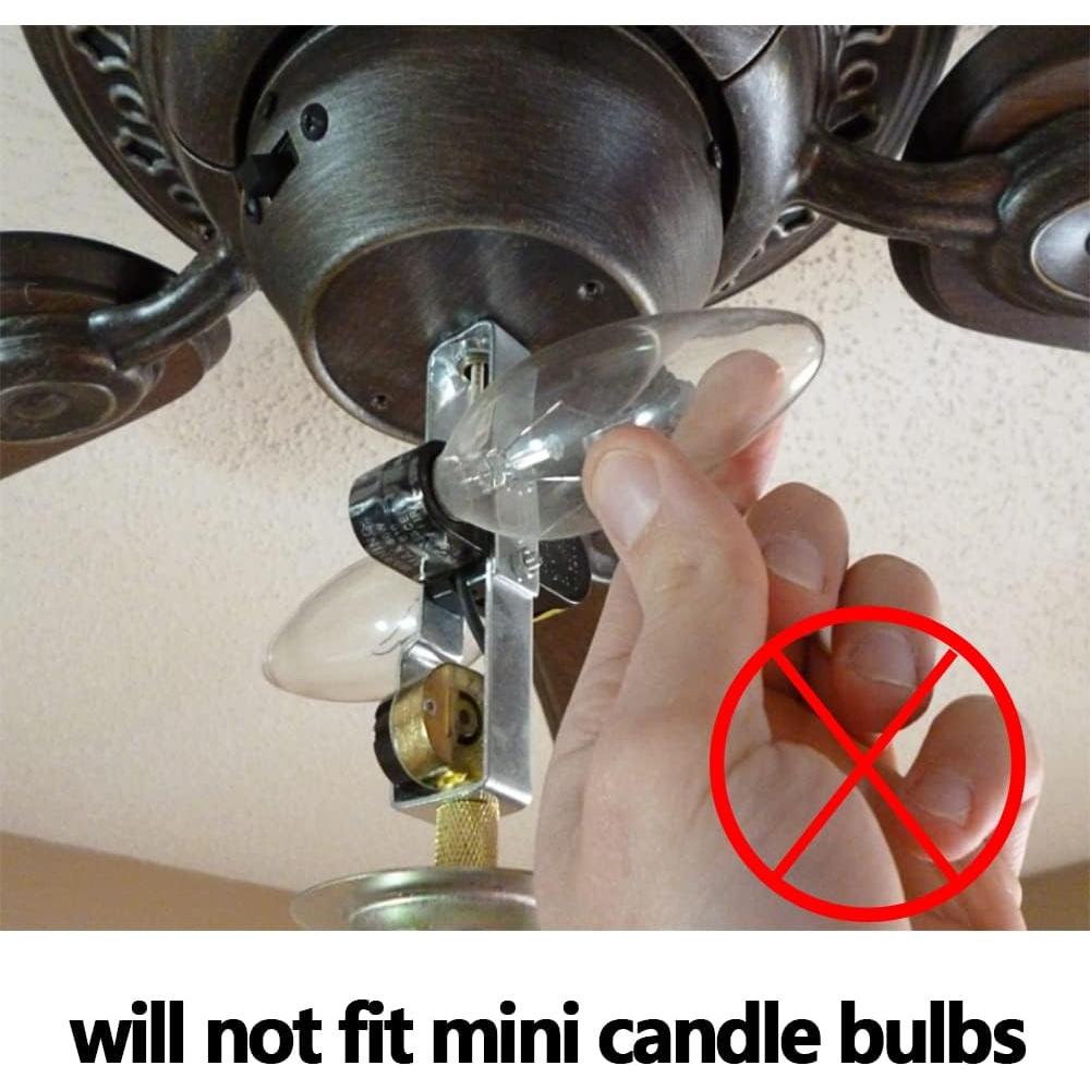 Soporte Doble para Bombillas de Ventilador Akahttbn ZE-310D