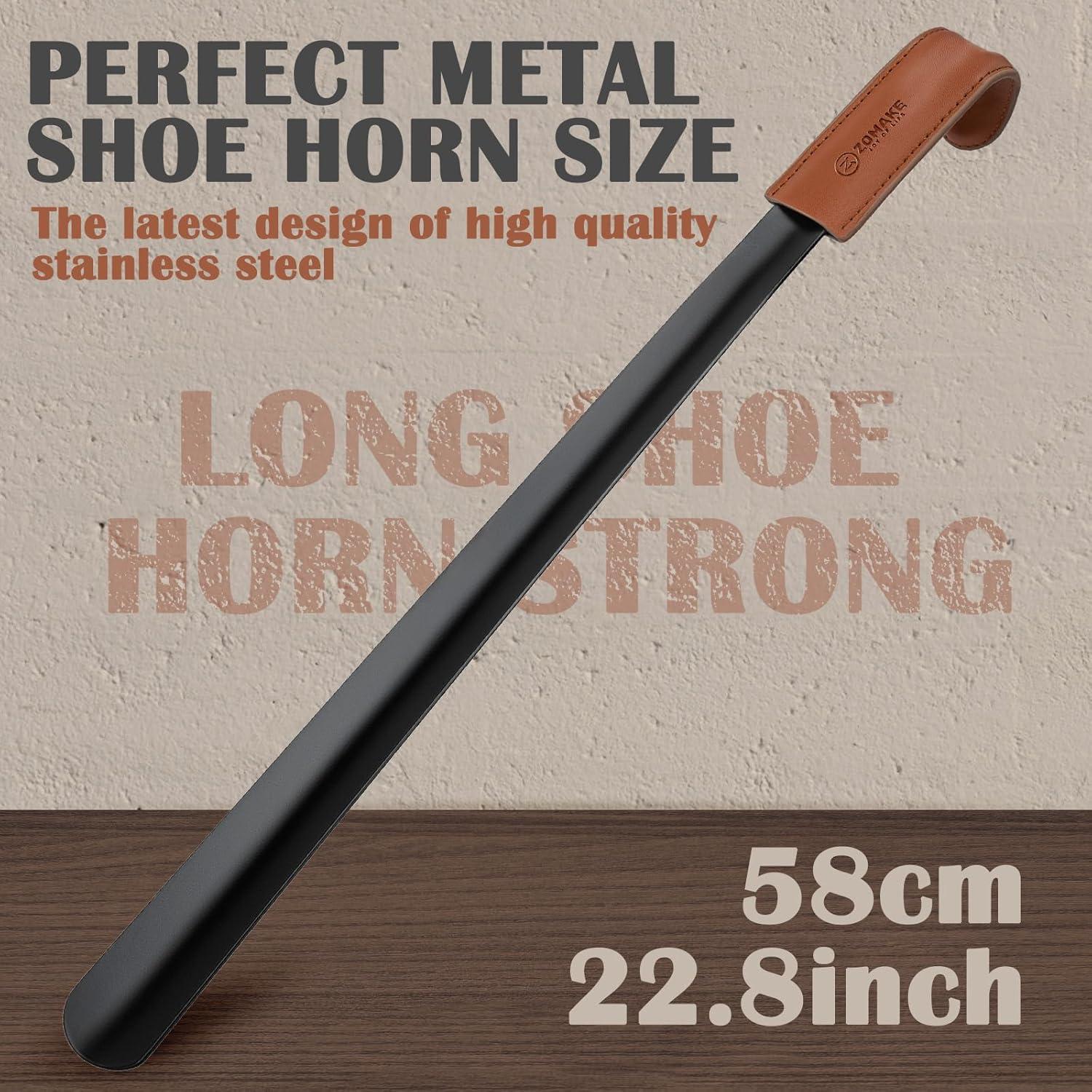 Cuchara para Zapatos Larga ZOMAKE 57.9 cm Metal Ergonomica