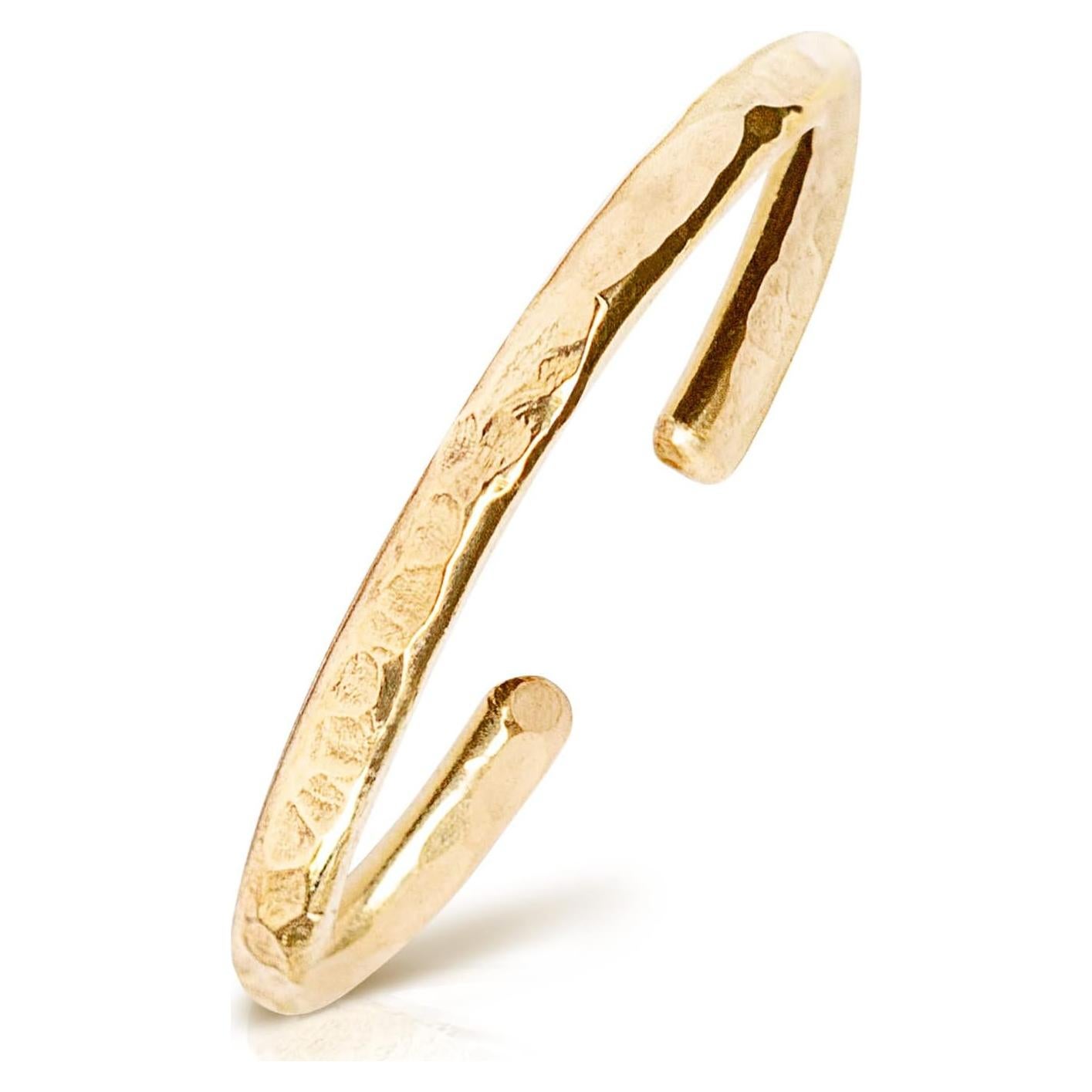 Anillo Abierto de Dedo del Pie Ellie J Maui Plata 925 Oro 14K