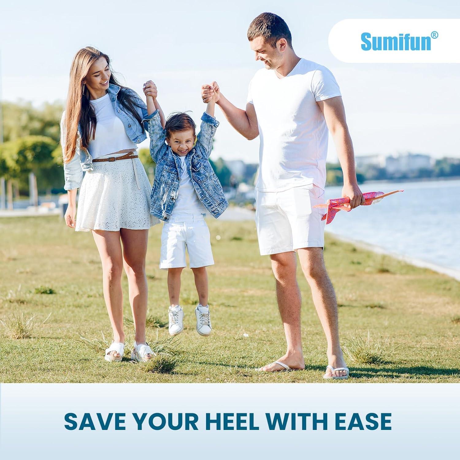 Elevadores de Talón Sumifun de Gel 3 Capas para Mujeres