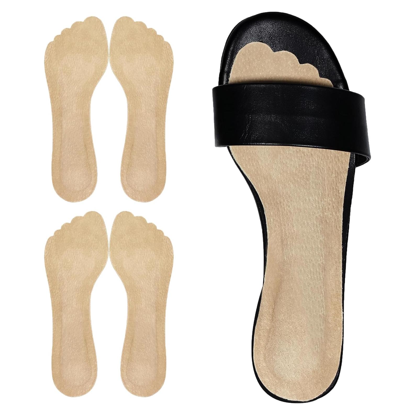 Insertos Antideslizantes de Piel de Cerdo para Tacones Altos - LanJe