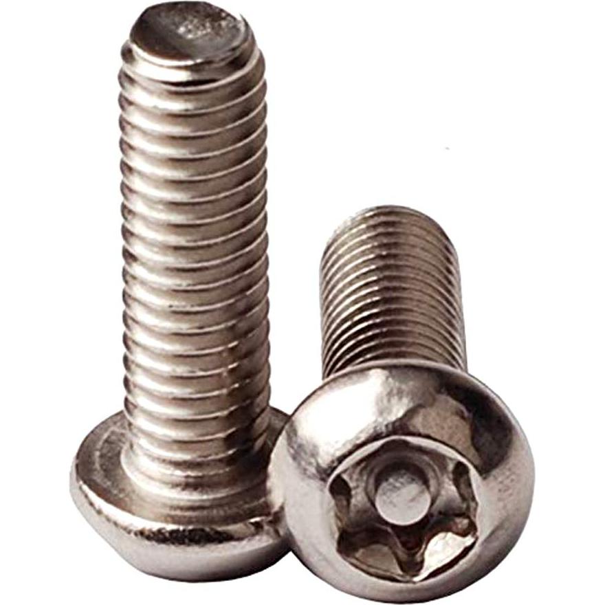 Tornillos Antirrobo para Placas de Matrícula QINMAN M6 20mm Acero Inoxidable