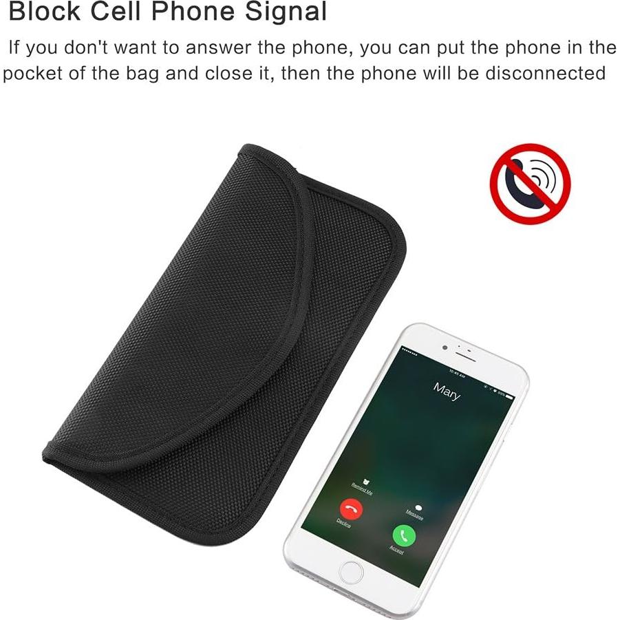 Bolsa Faraday ONEVER para Teléfono y Llave FOB - Protección RFID