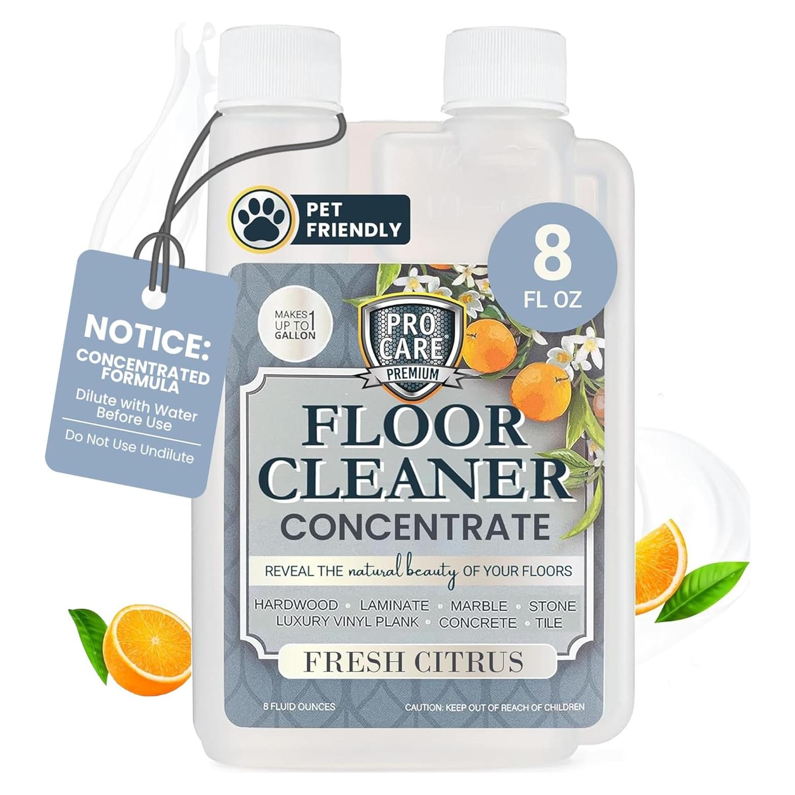 Limpiador de Pisos Cítrico ProCare 236.6 ml - Concentrado