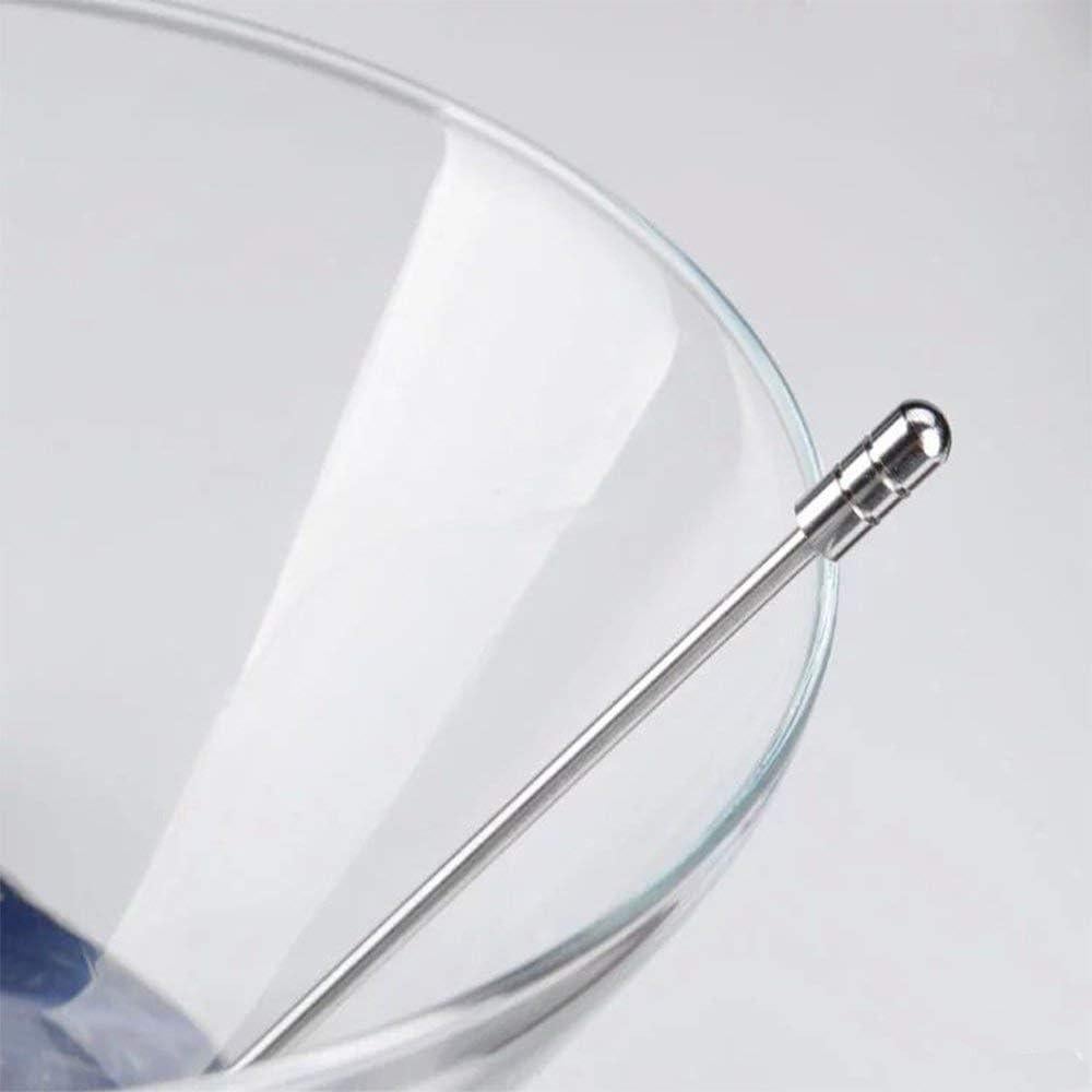 Paquete de 45 Palillos de Cóctel de Acero Inoxidable 10.8 cm