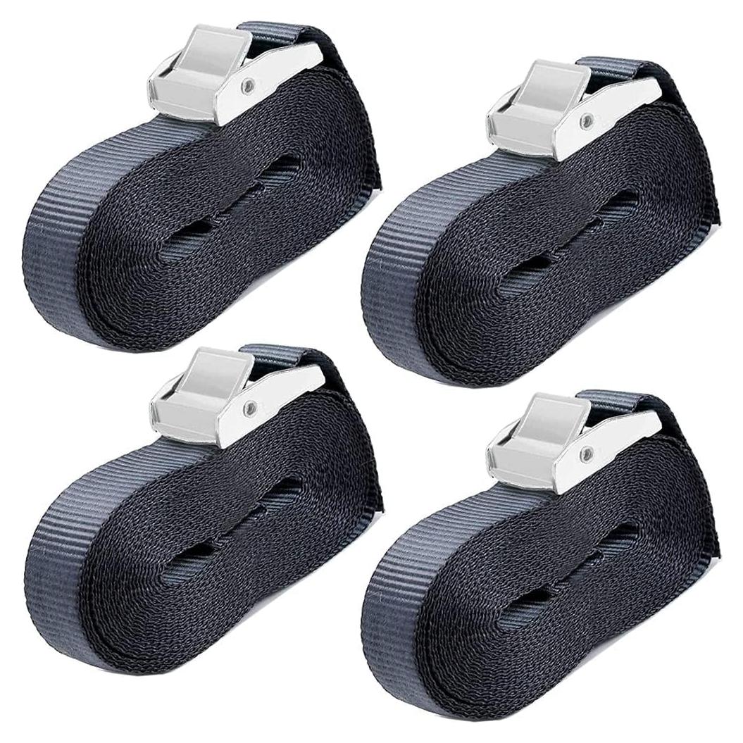 Correas de Sujeción LE KAPMOZ 4 Pcs 4.88m Alta Resistencia