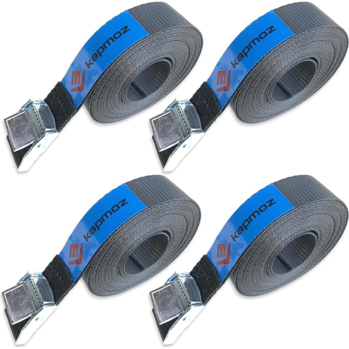 Correas de Sujeción LE KAPMOZ 4 Pcs 4.88m Alta Resistencia