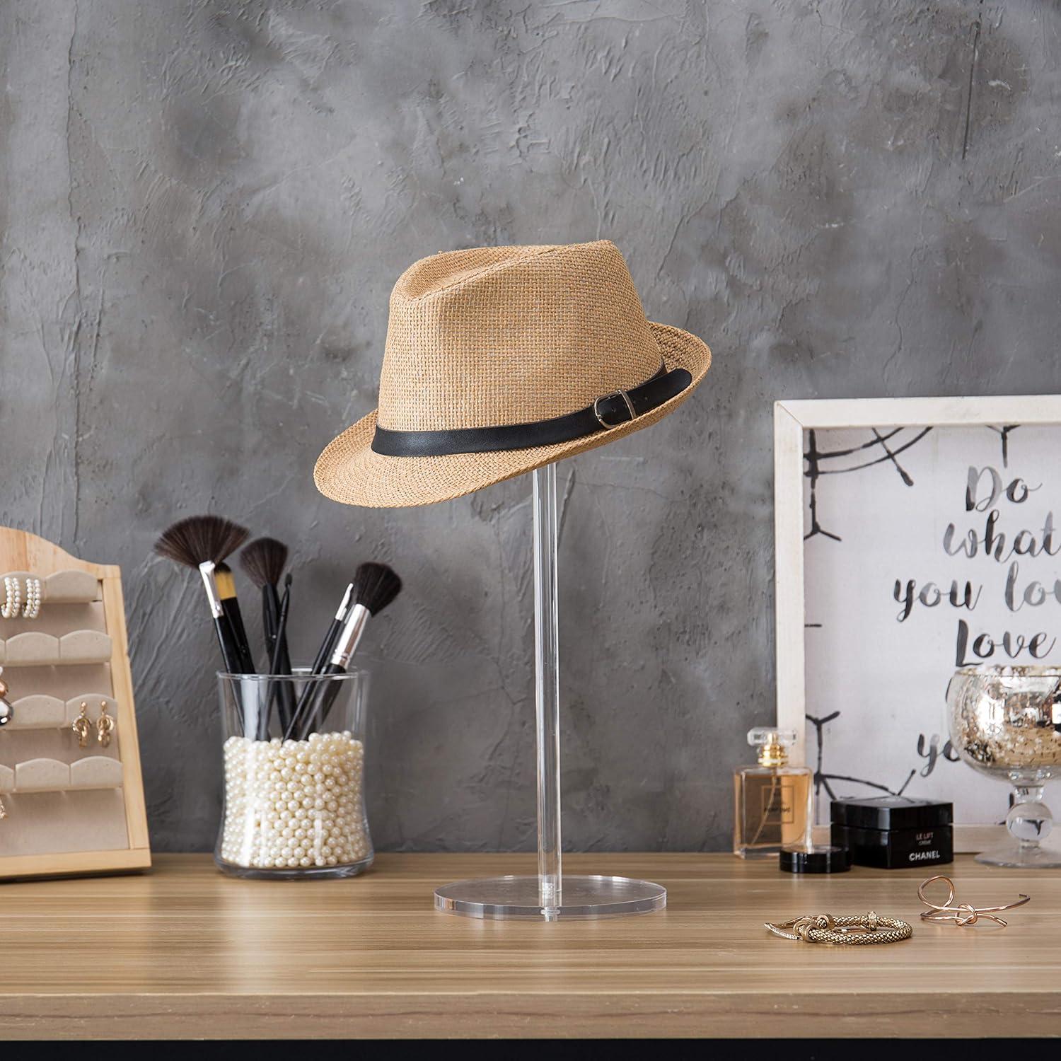 Soporte de Sombreros y Pelucas MyGift Acrílico Transparente 40.64 cm