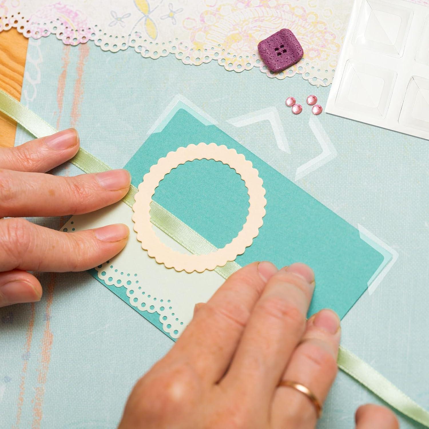 Esquinas de Montaje Autoadhesivas Lineco Slimline 3.18 cm - Paquete de 72